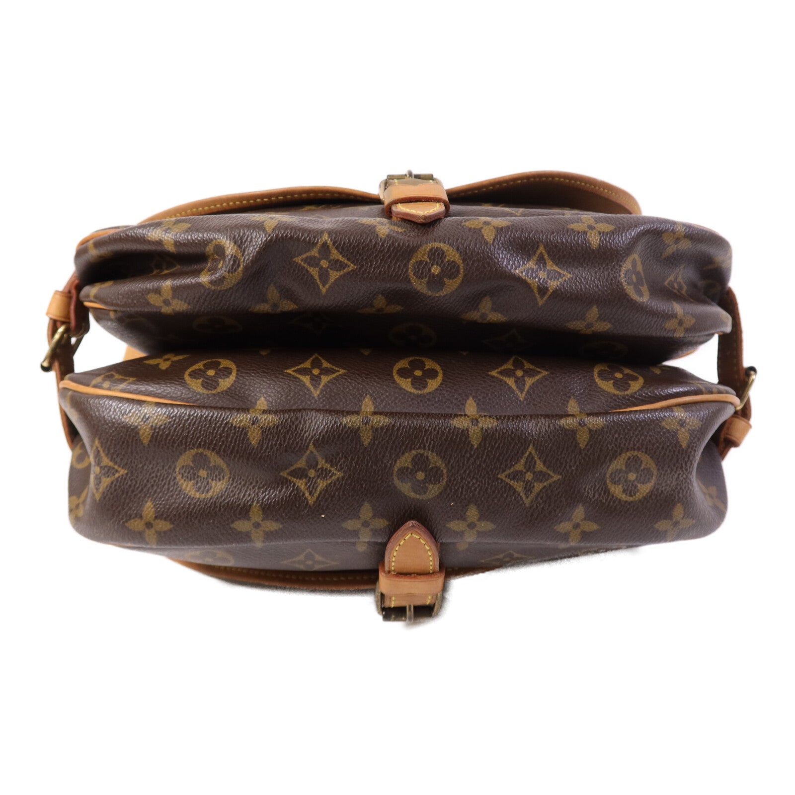 LOUIS VUITTON 【激減優惠】Monogram Saumur 30金扣肩背袋