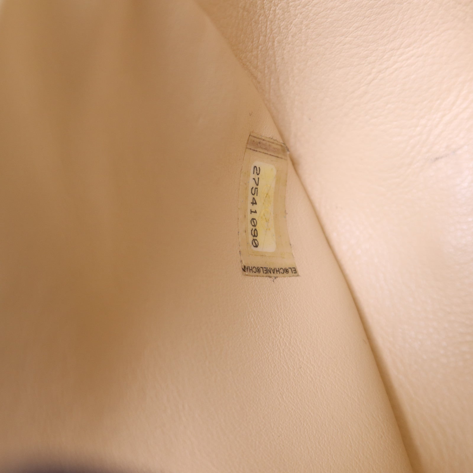 CHANEL 牛皮皮革Chain Shoulder銀扣鏈帶肩背袋