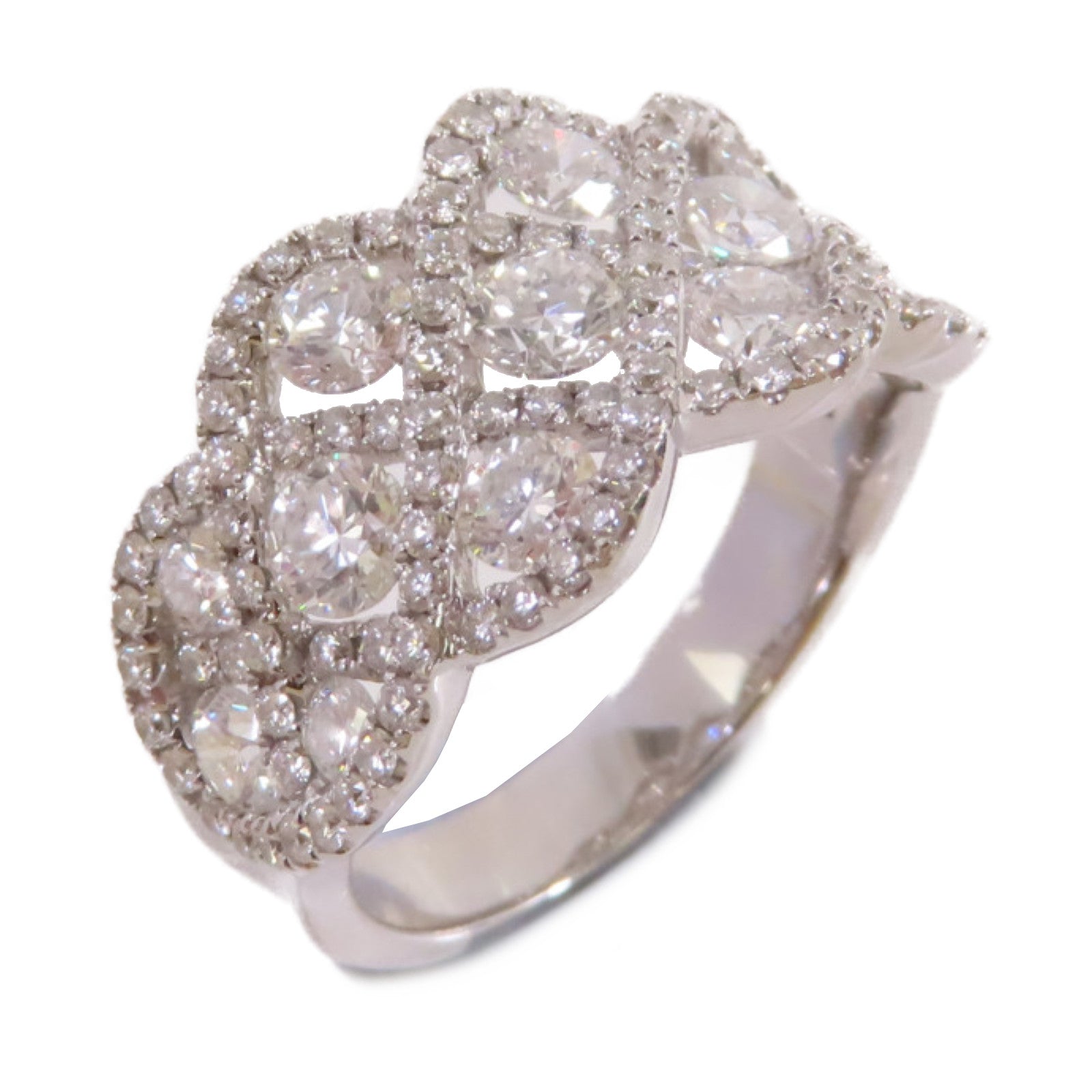 JEWELRY 18K白金/1.82ct鑽石Diamond Ring戒指US#5.5