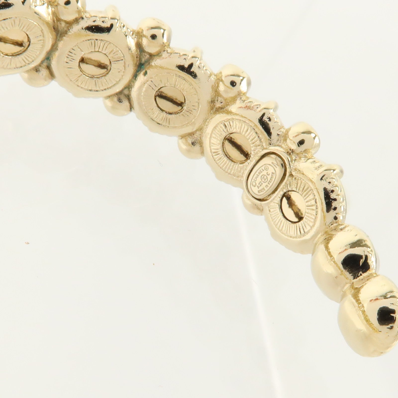 CHANEL 金屬/PVC Bangle手鐲