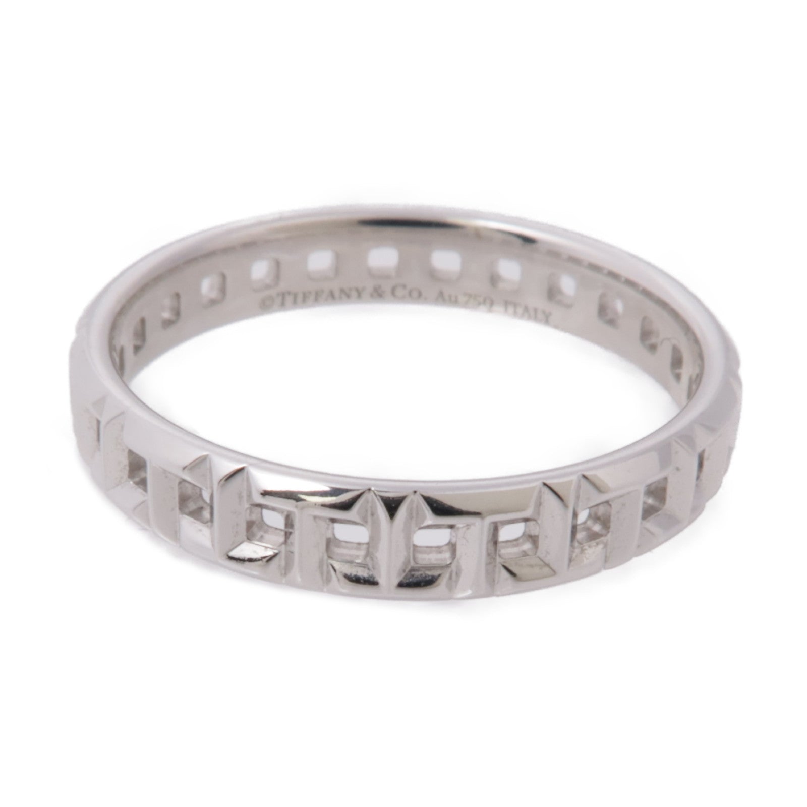 TIFFANY＆CO【激減優惠】 18K白金White Gold Ring戒指US#6.75