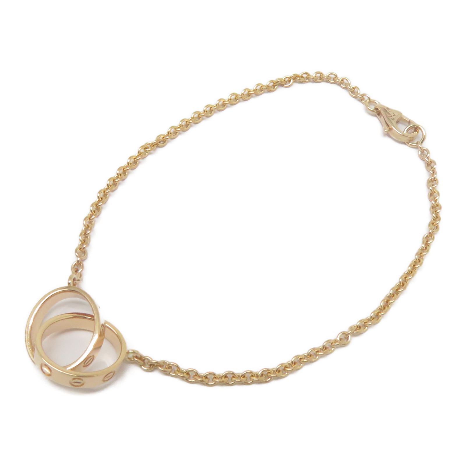 CARTIER 18K玫瑰金Love Bracelet手鏈