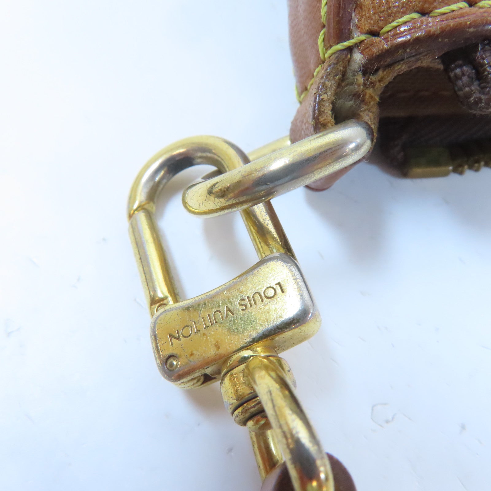 LOUIS VUITTON Monogram Palermo金扣手挽肩背兩用袋啡色
