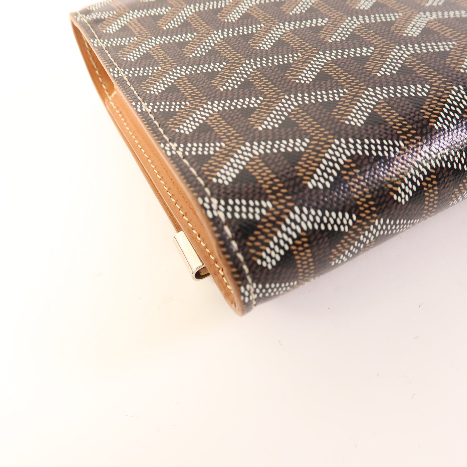 GOYARD 塗層帆布Monte-Carlo PM銀扣肩背袋