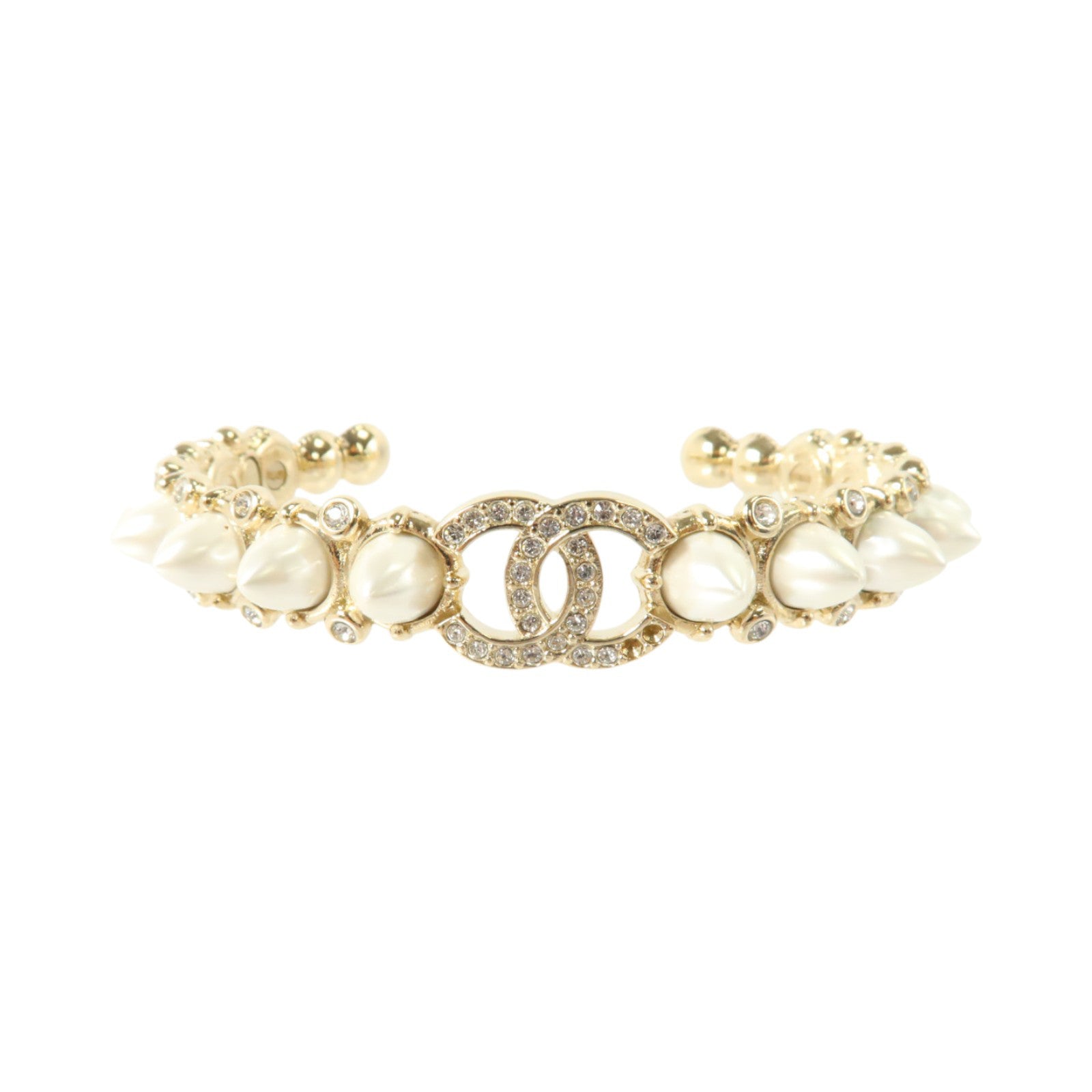 CHANEL 金屬/PVC Bangle手鐲