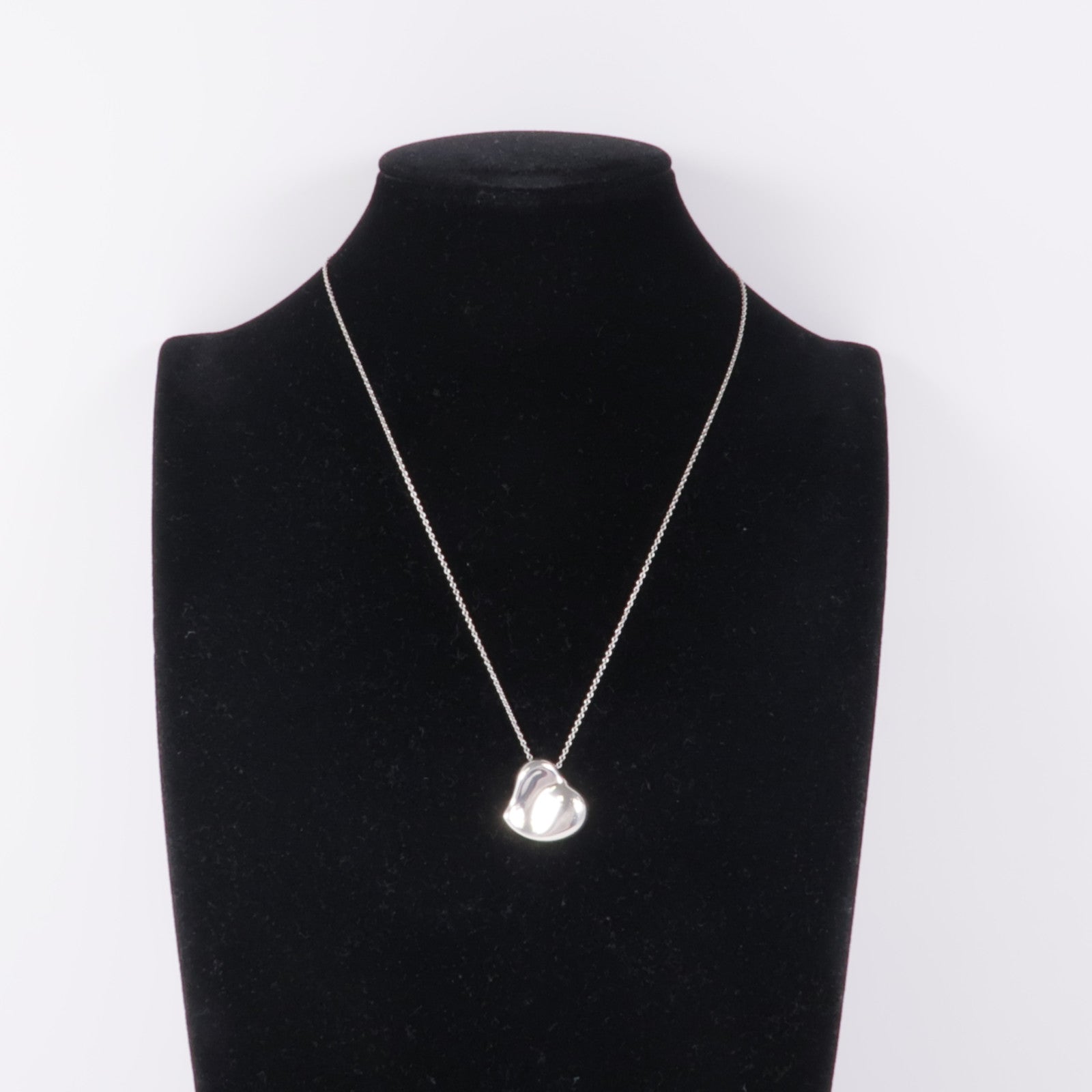 TIFFANY＆CO 925純銀Heart Necklace項鍊