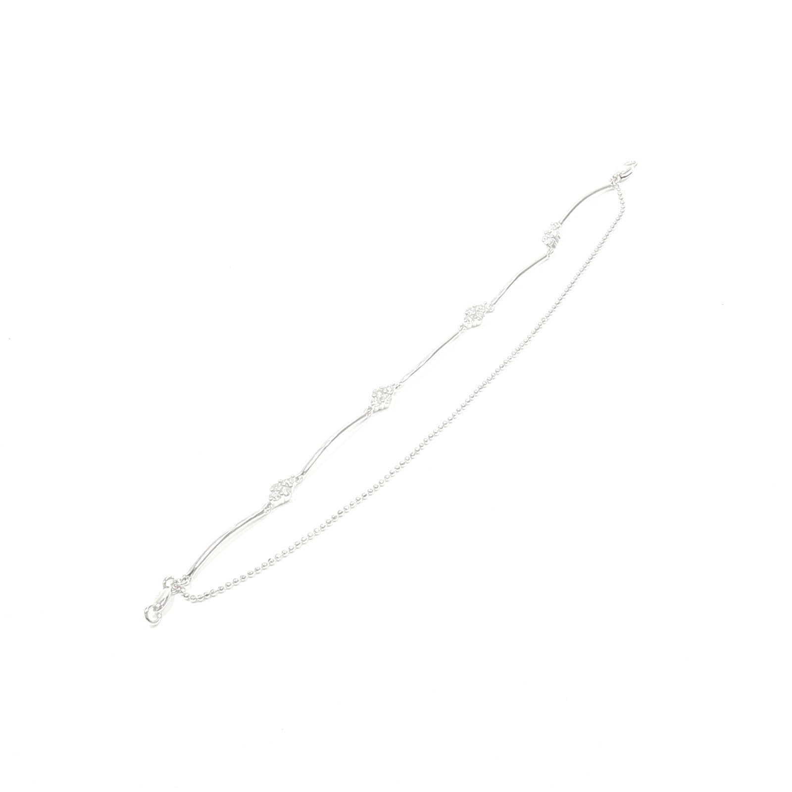 JEWELRY 18K白金Diamond Bracelet鑽石手鏈