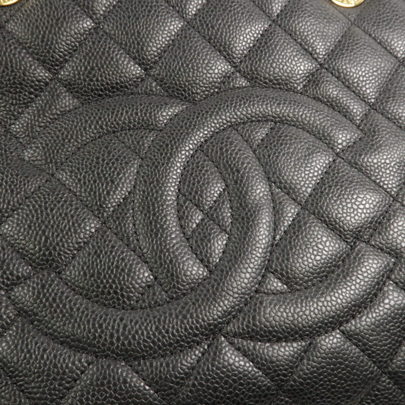 CHANEL 牛皮皮革GST鏈帶肩背袋