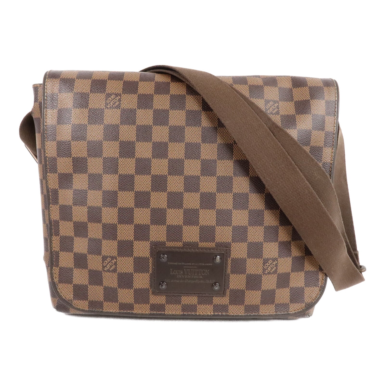 LOUIS VUITTON Damier Brooklyn MM肩背袋