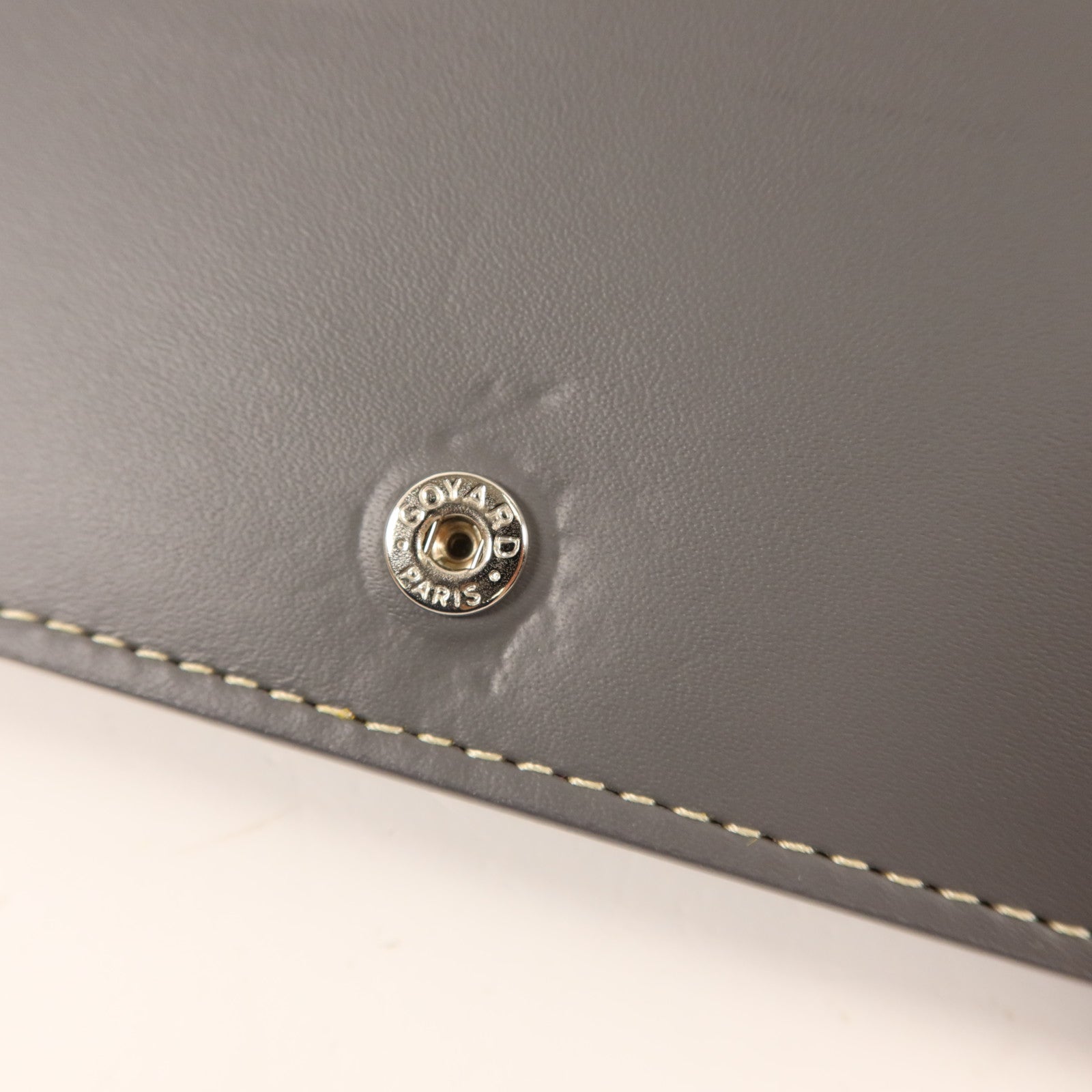 GOYARD 塗層帆布Long Bifold Wallet銀扣長錢包