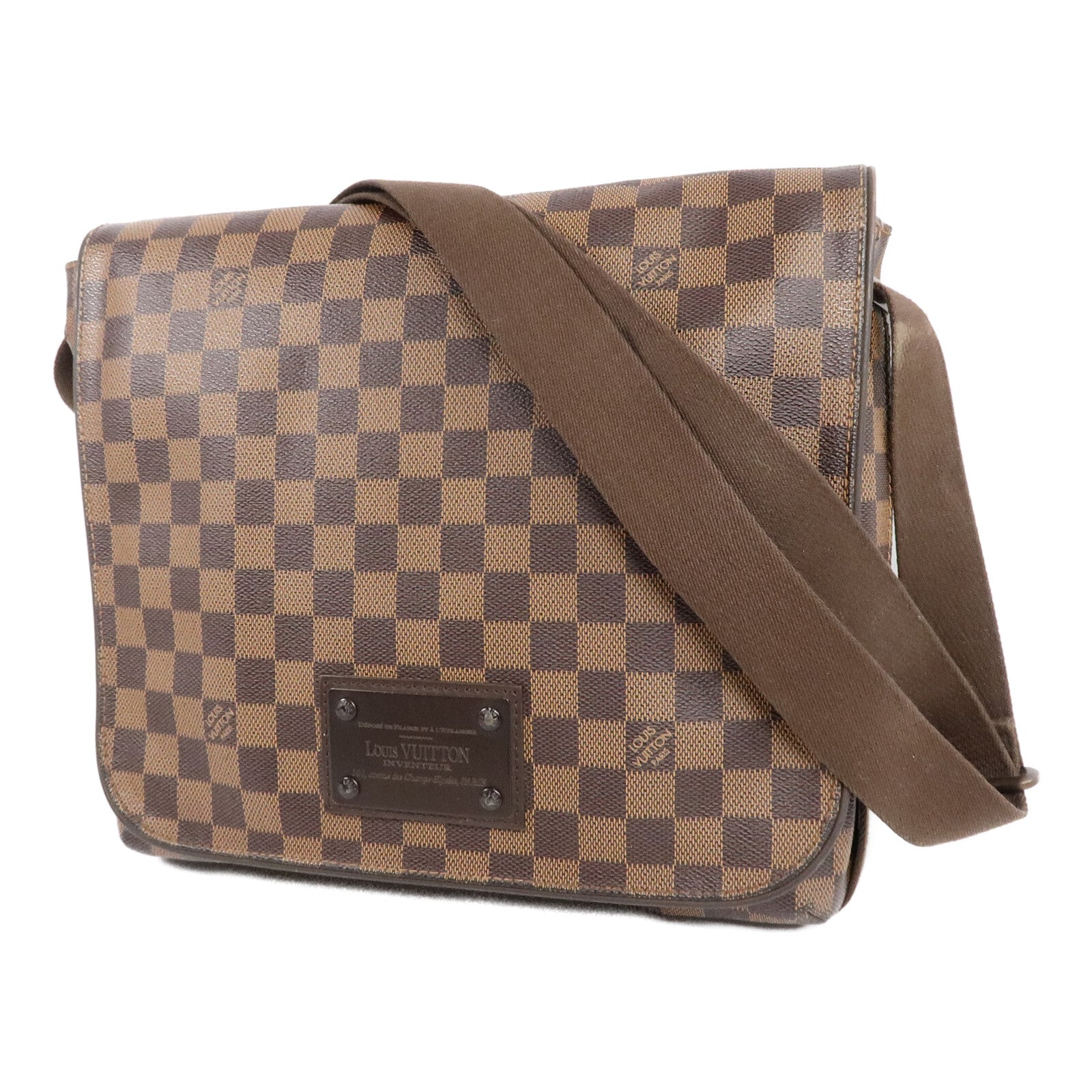 LOUIS VUITTON Damier Brooklyn MM肩背袋