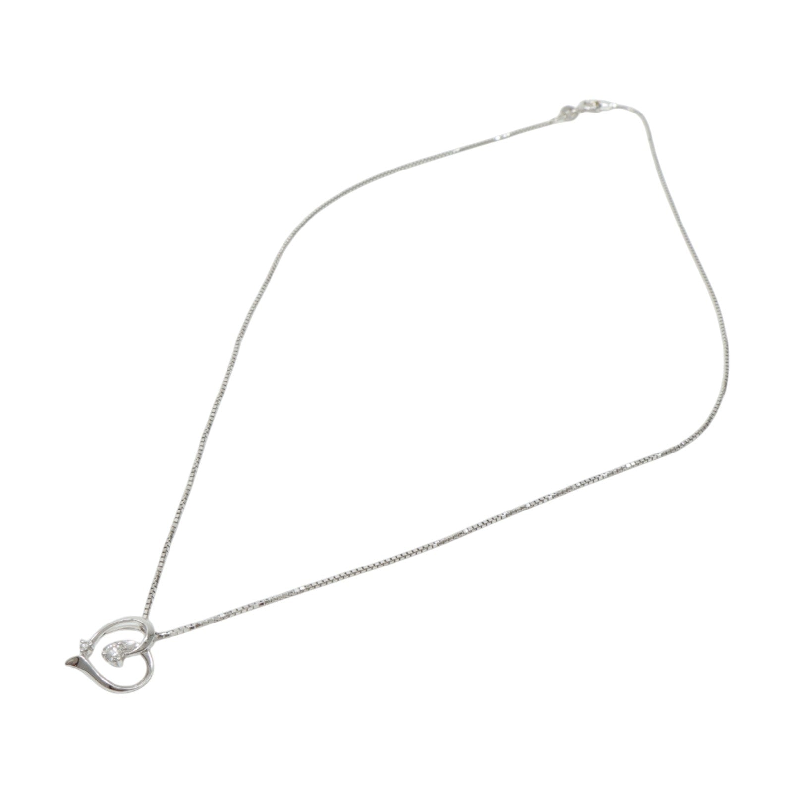JEWELRY 18K白金Diamond Necklace鑽石項鍊