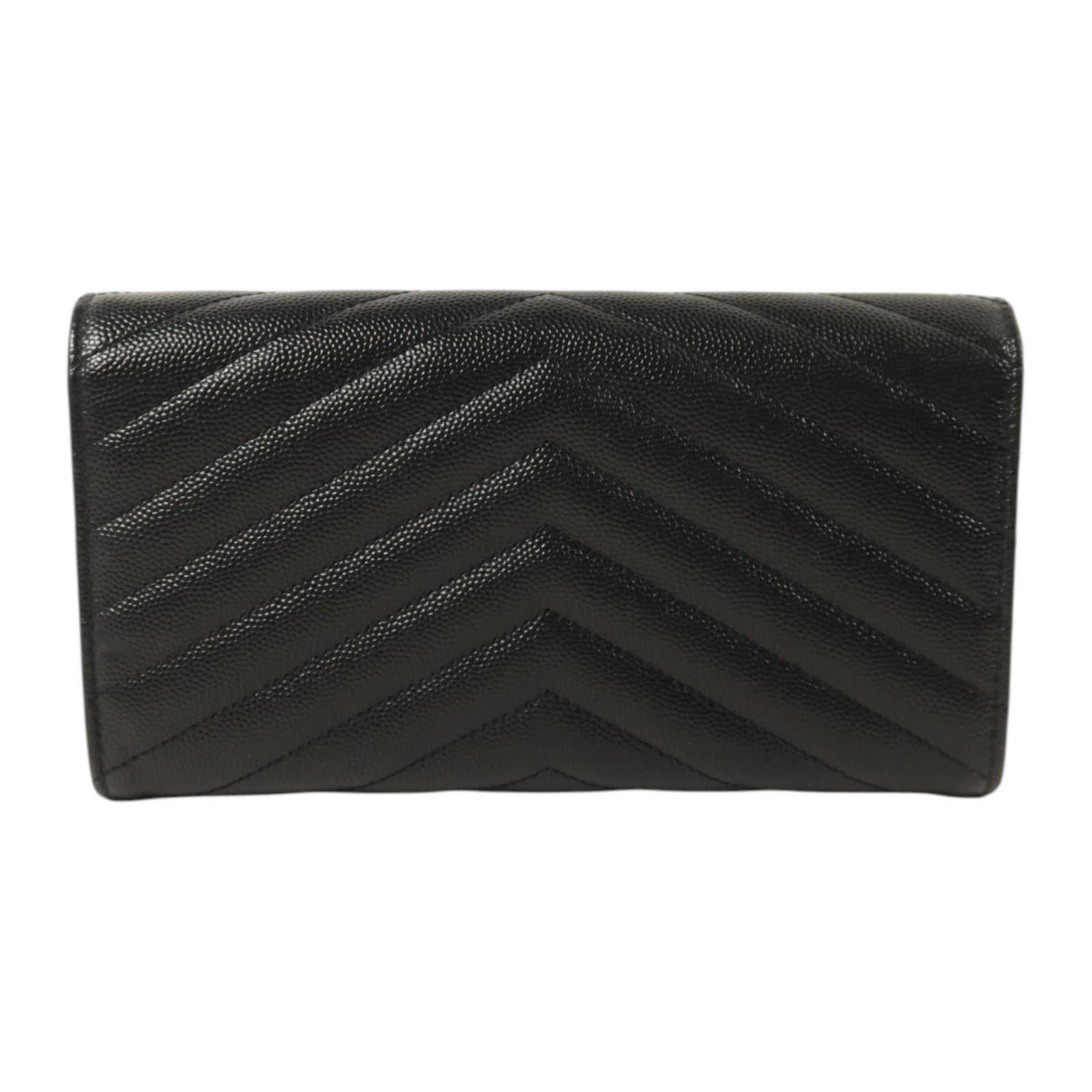 SAINT LAURENT 牛皮Cassandre Matelasse Long Wallet金扣長錢包