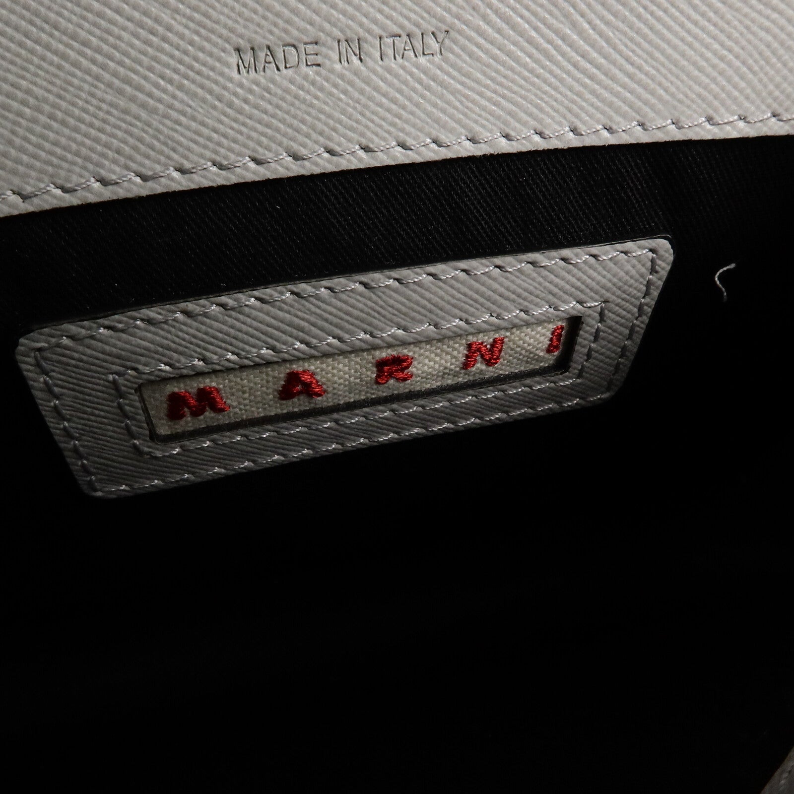 SELECTION Saffiano皮革Marni Shoulder Bag肩背袋