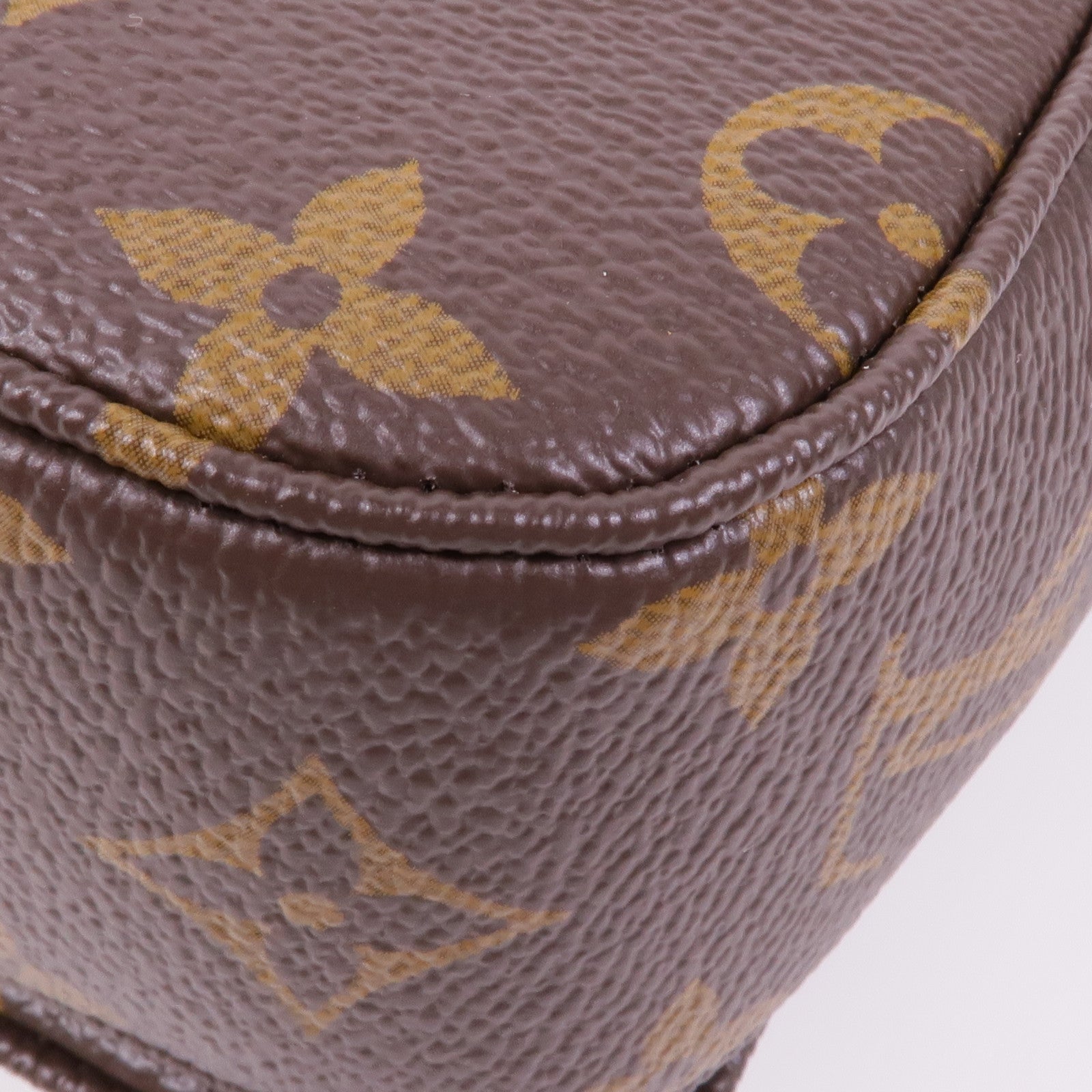 LOUIS VUITTON Monogram Marceau金扣鏈帶肩背袋棕色