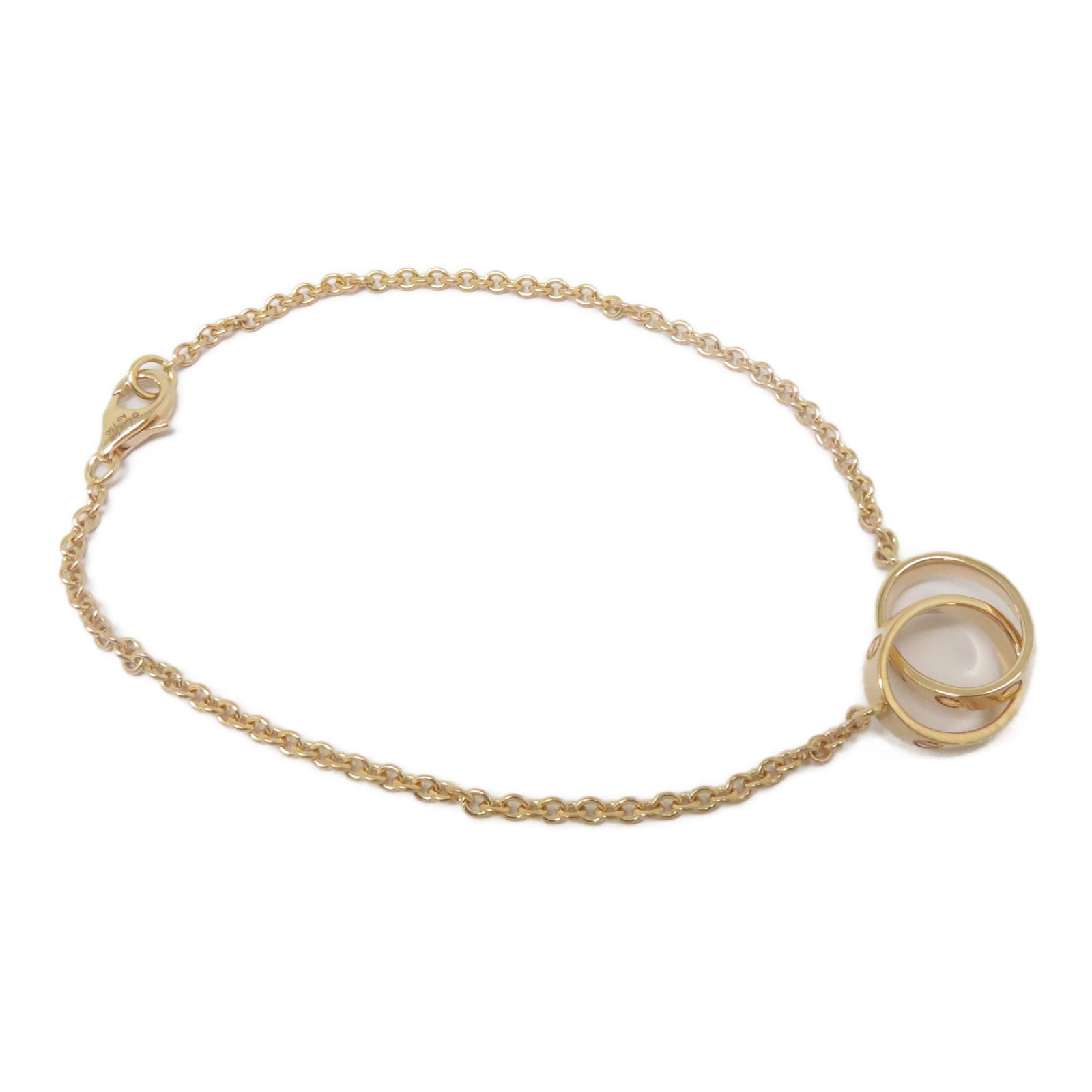 CARTIER 18K玫瑰金Love Bracelet手鏈