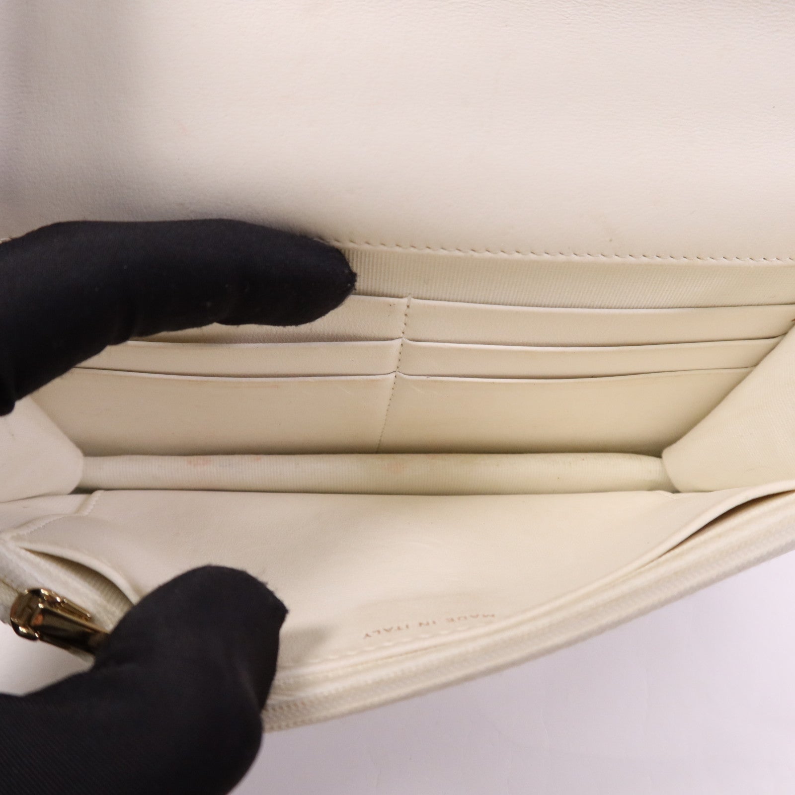CHANEL 牛皮皮革WOC Wallet On Chain金扣鏈帶肩背袋