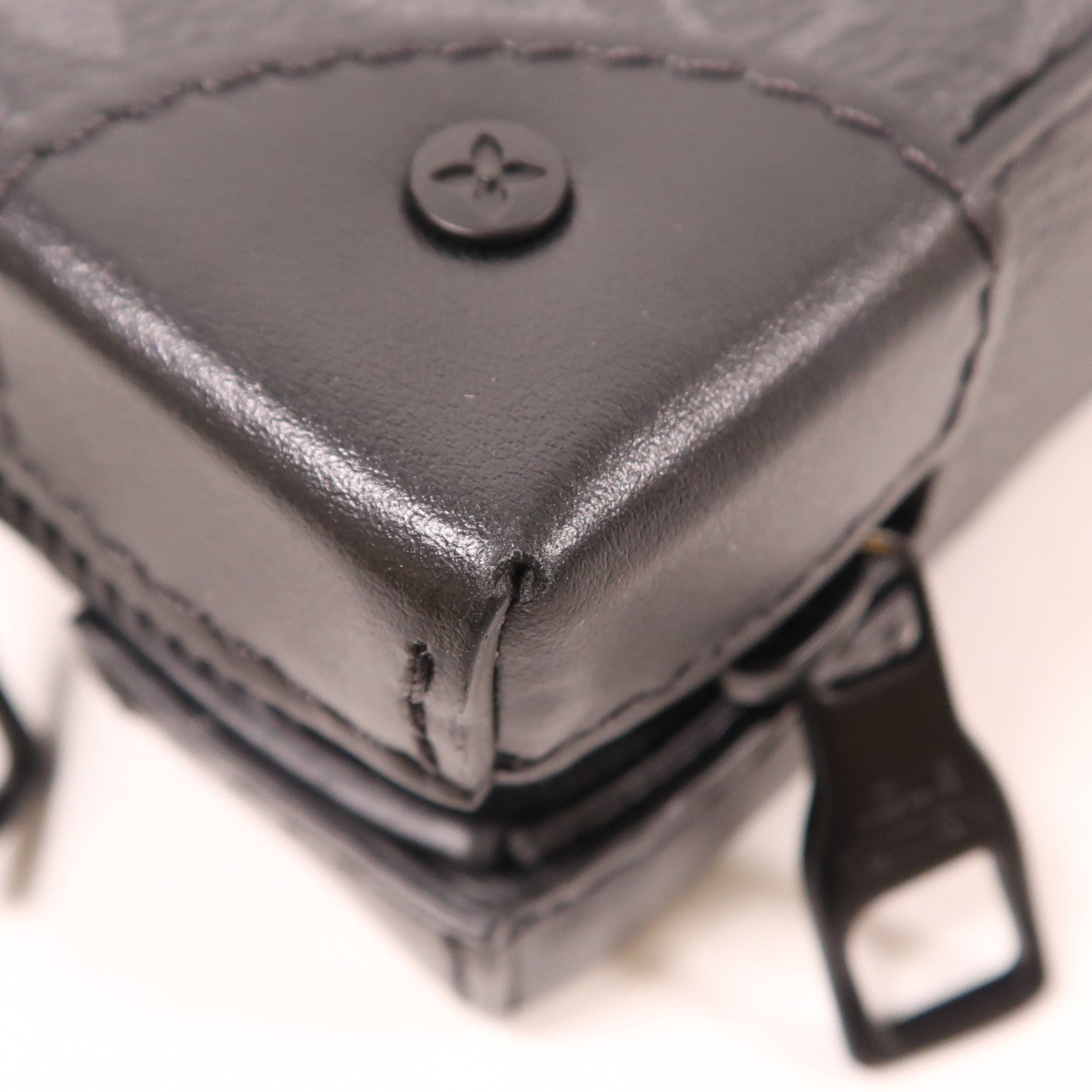 LOUIS VUITTON LV Soft Trunk Wallet Shoulder Bag M69838 Monogram Eclipse Black