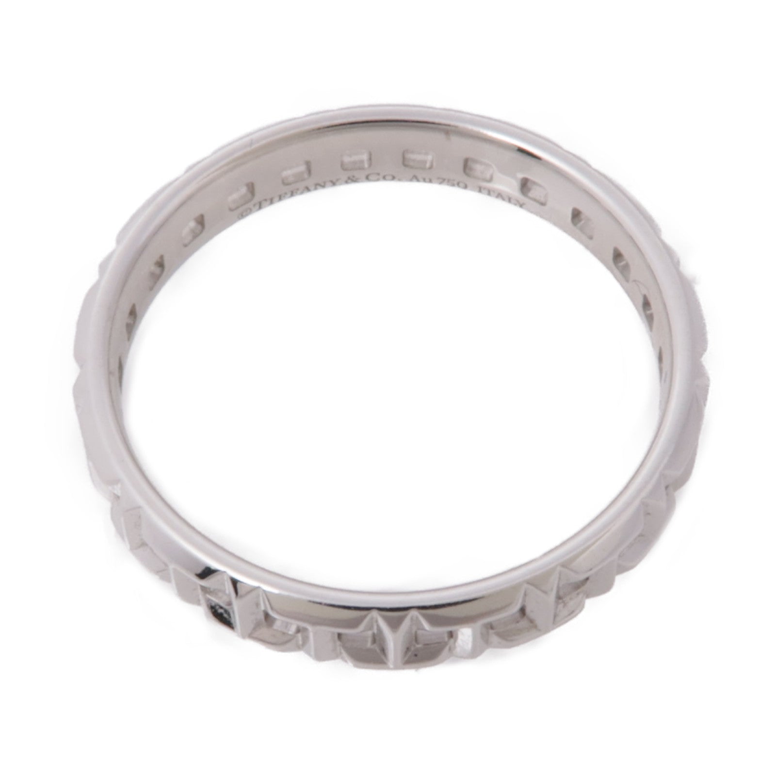 TIFFANY＆CO【激減優惠】 18K白金White Gold Ring戒指US#6.75