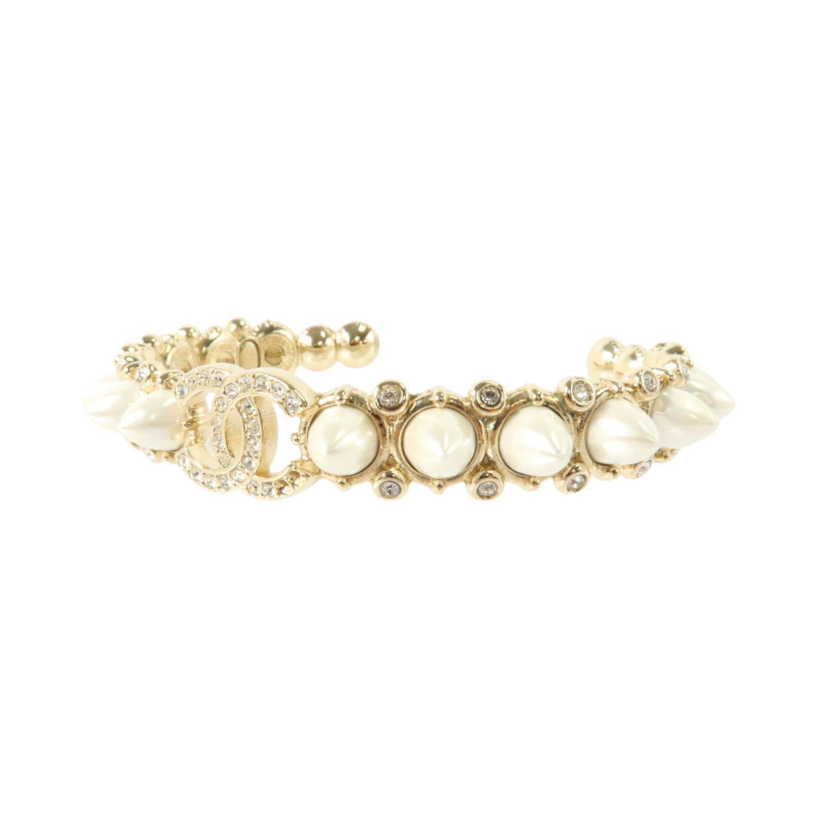 CHANEL 金屬/PVC Bangle手鐲