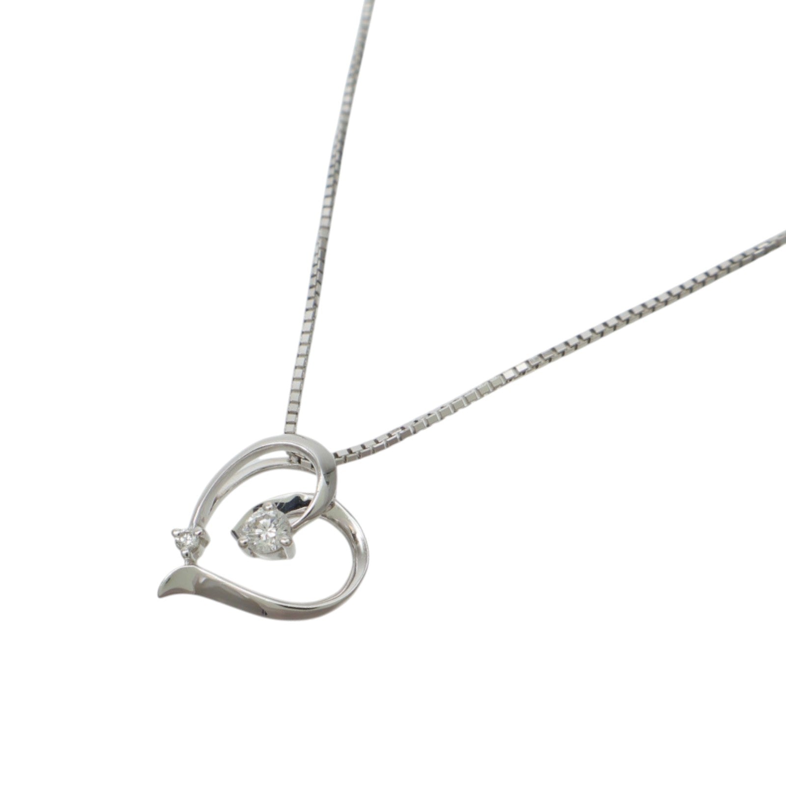 JEWELRY 18K白金Diamond Necklace鑽石項鍊