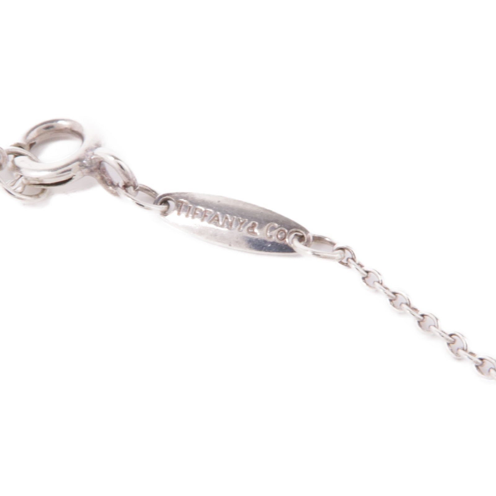 TIFFANY＆CO 925純銀Heart Necklace項鍊