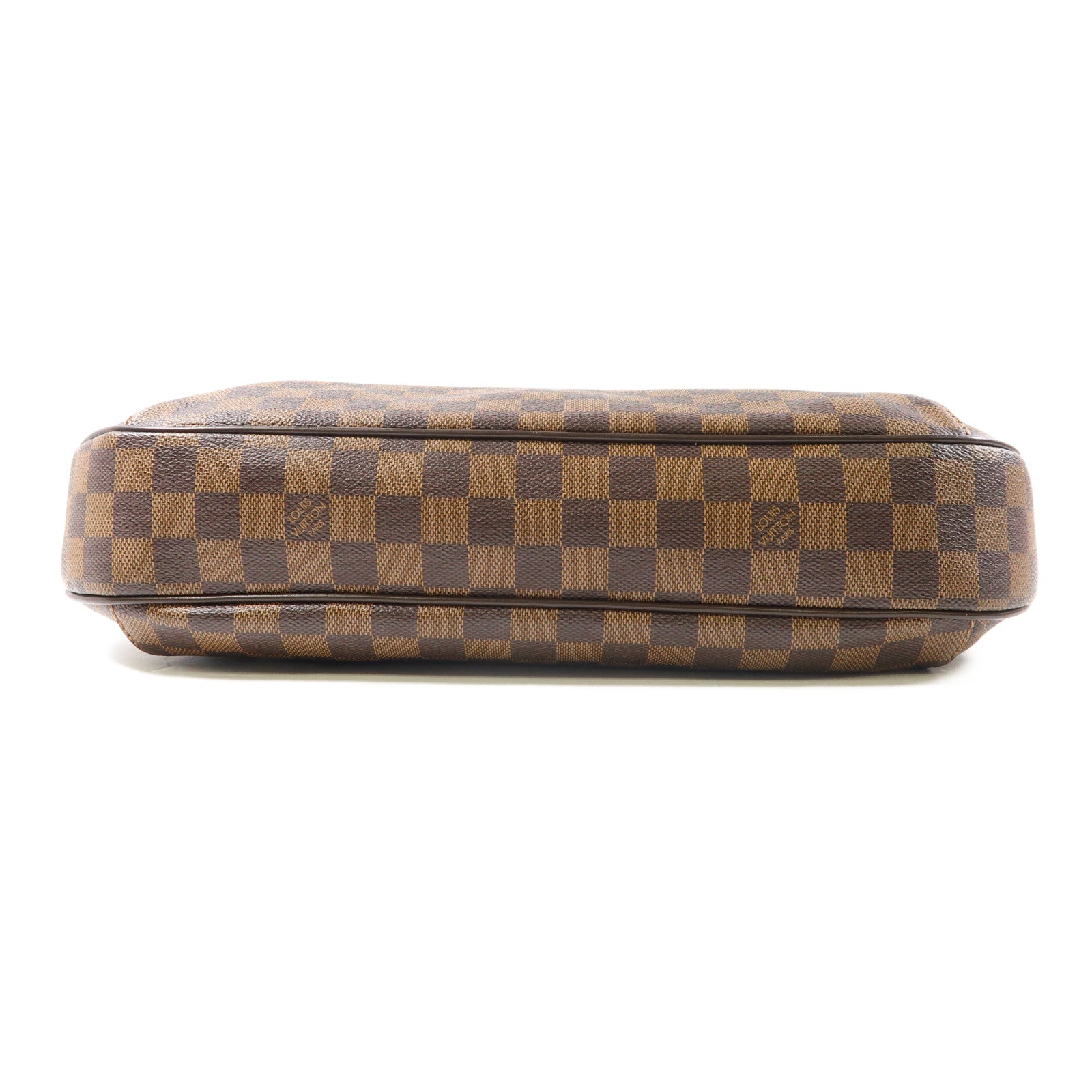 LOUIS VUITTON Damier Ebene Thames PM金扣肩背袋啡色
