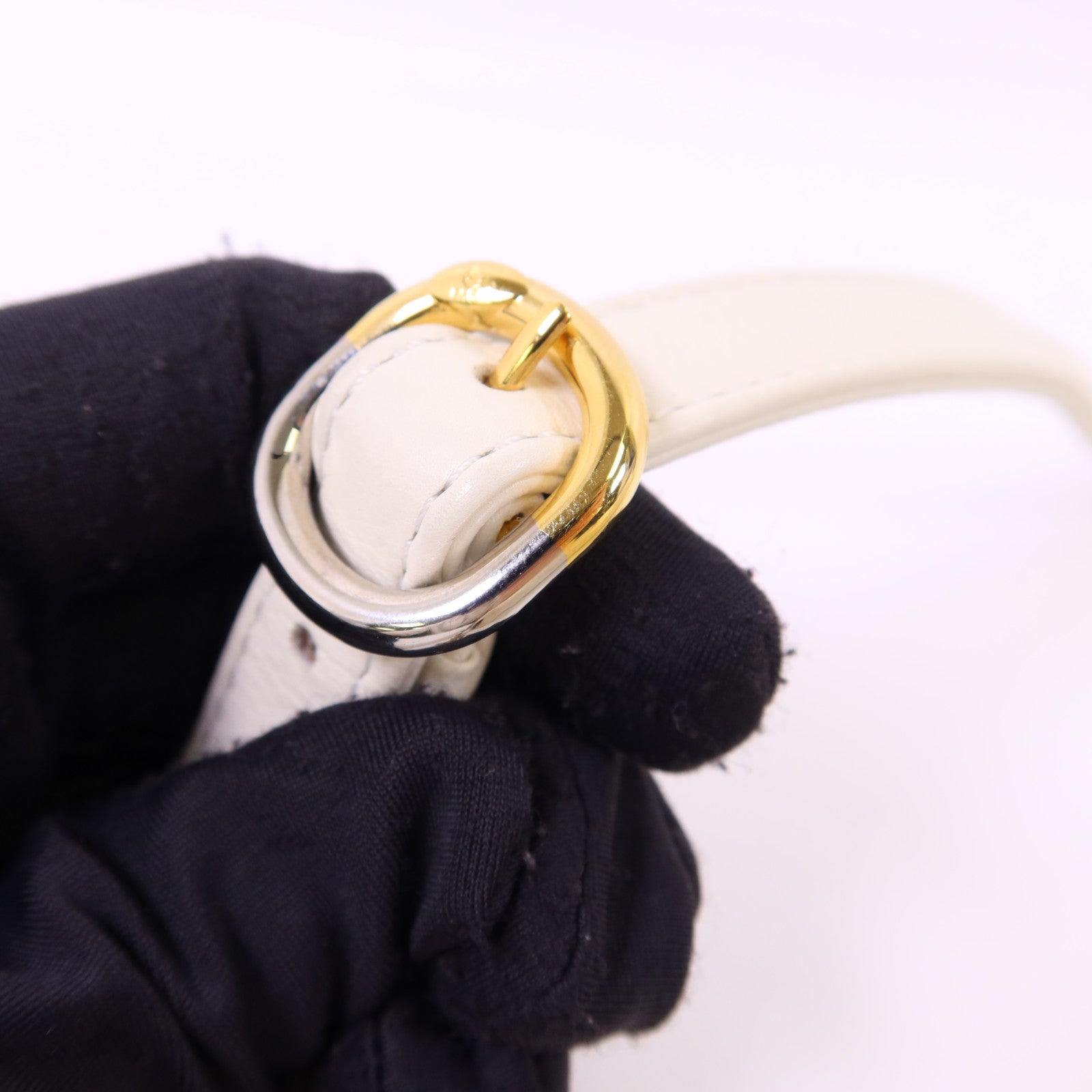 CHANEL 牛皮皮革Chain Shoulder銀扣鏈帶肩背袋