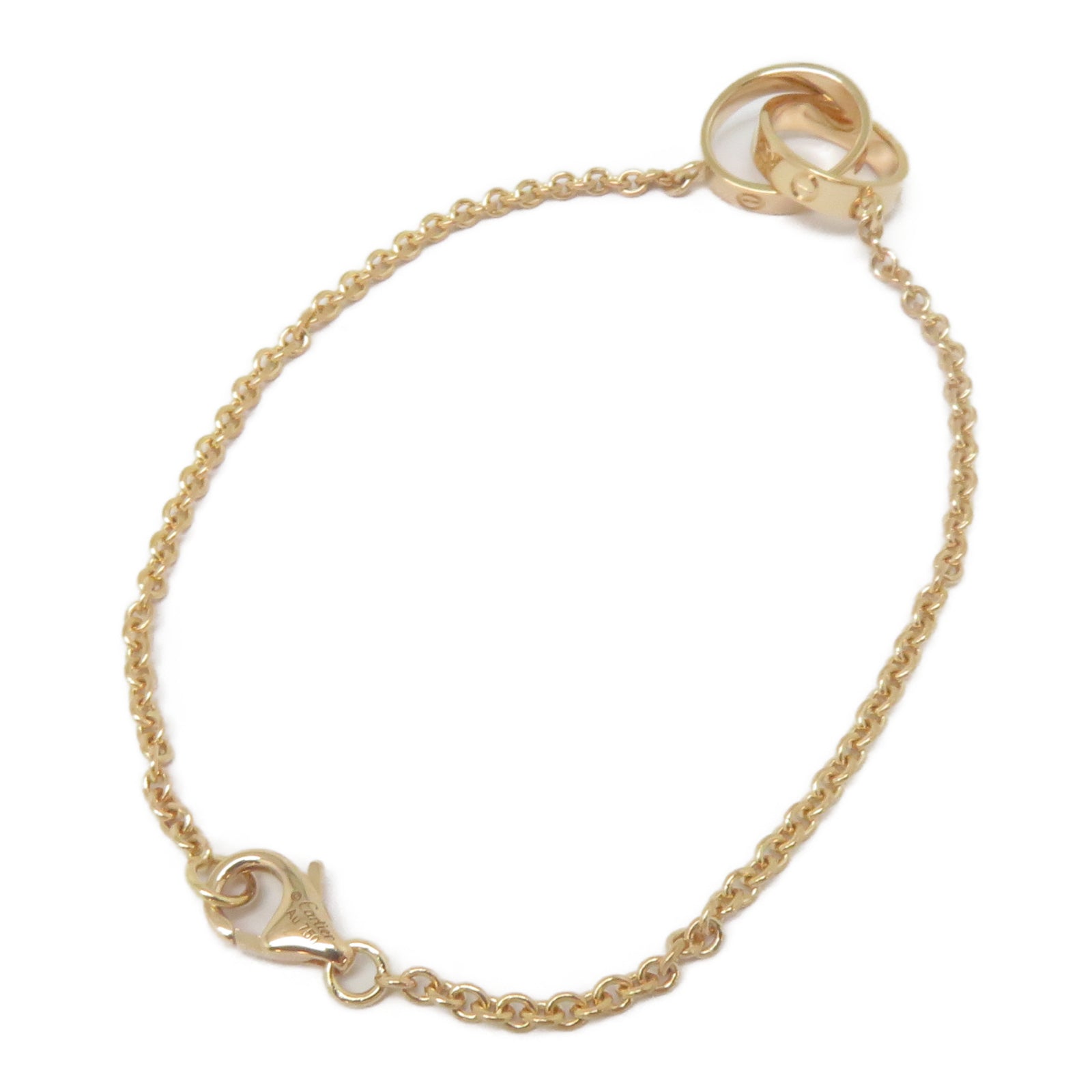 CARTIER 18K玫瑰金Love Bracelet手鏈