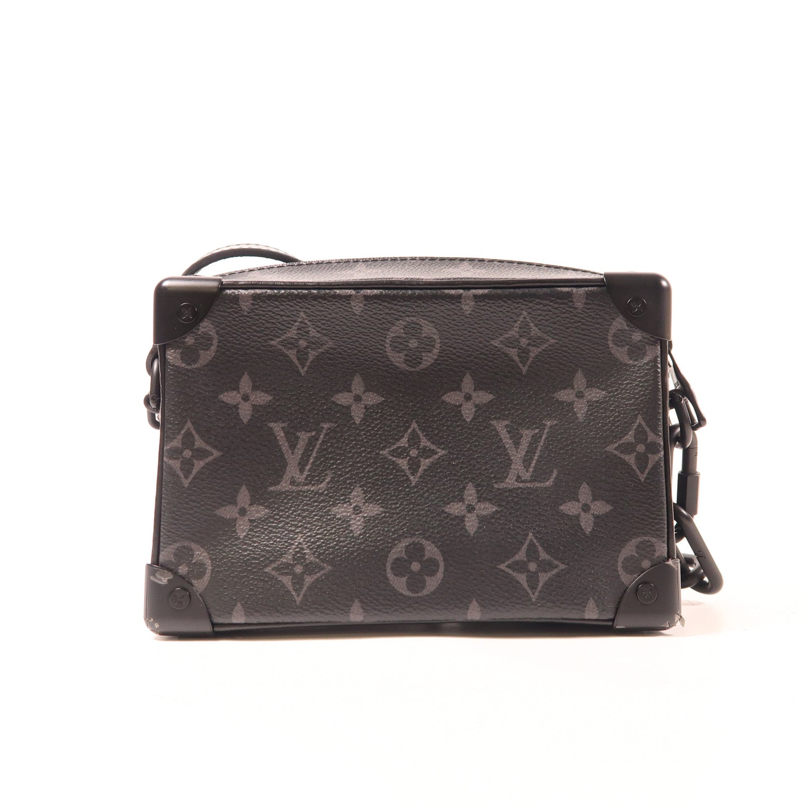 LOUIS VUITTON Monogram Eclipse Mini Soft Trunk肩背袋