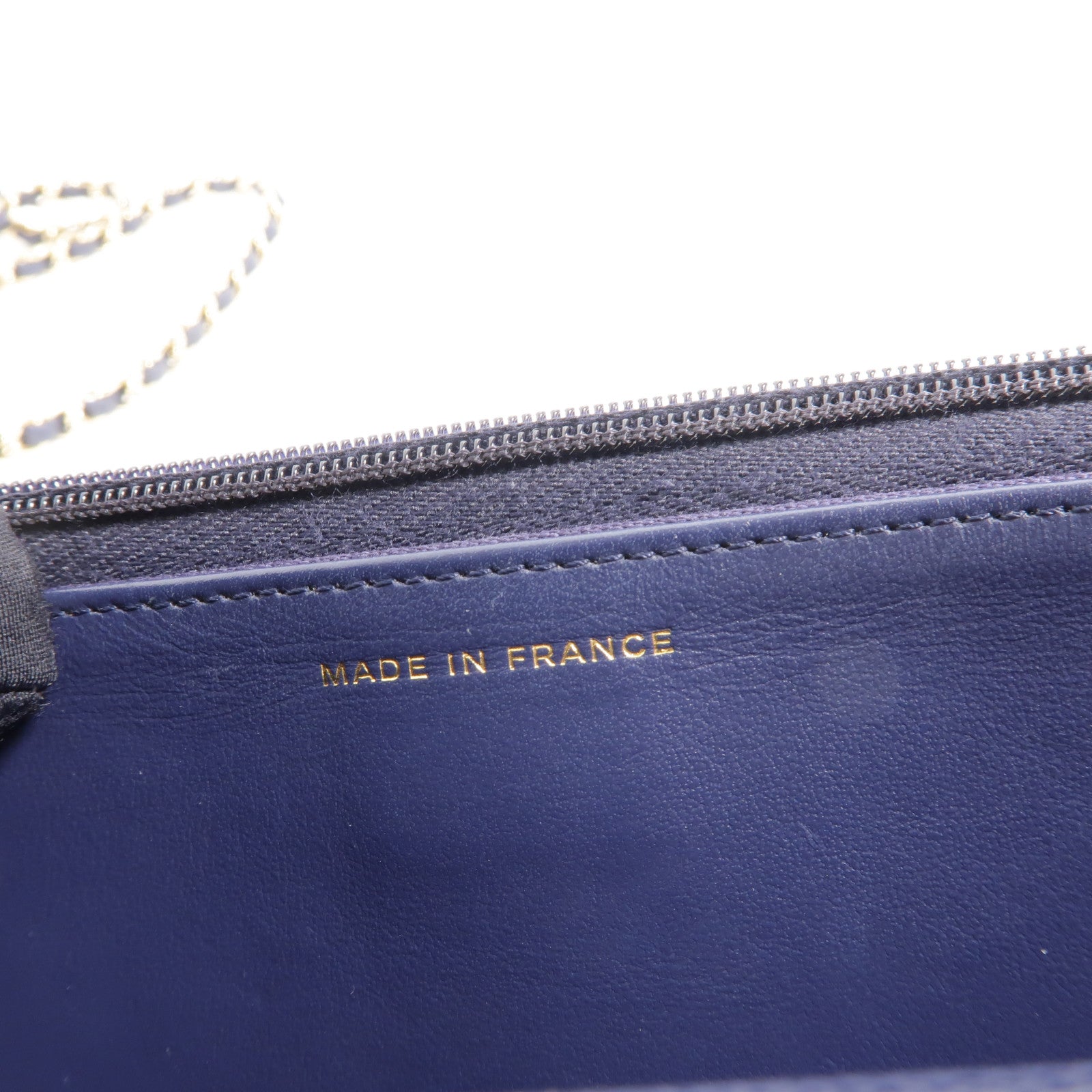 CHANEL 牛皮皮革WOC Wallet On Chain鏈帶肩背袋