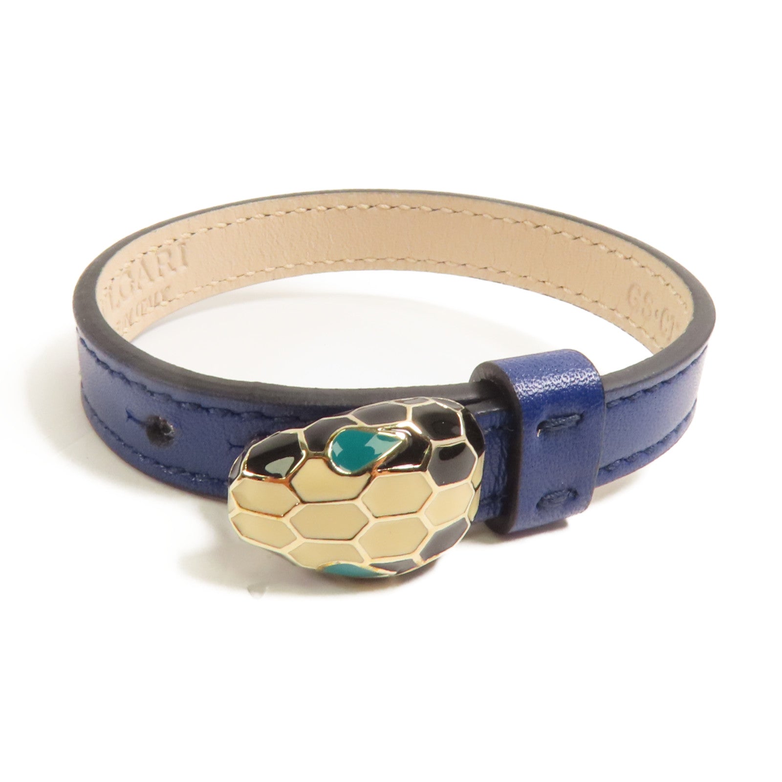BVLGARI 牛皮皮革Serpenti Forever Bracelet手鏈
