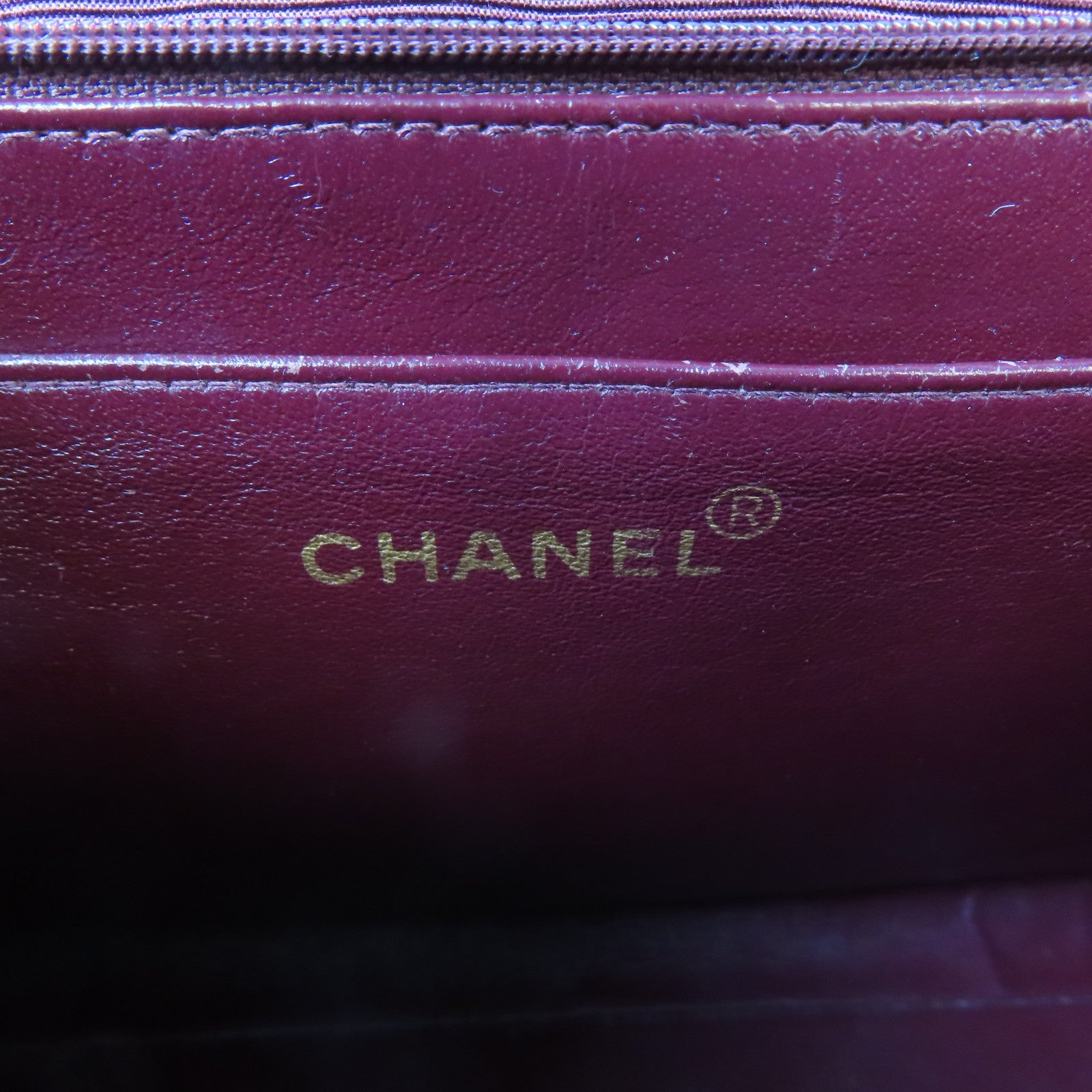 CHANEL 【激減優惠】菱格牛皮皮革Vintage Classic Flap Bag金扣鏈帶肩背袋黑色