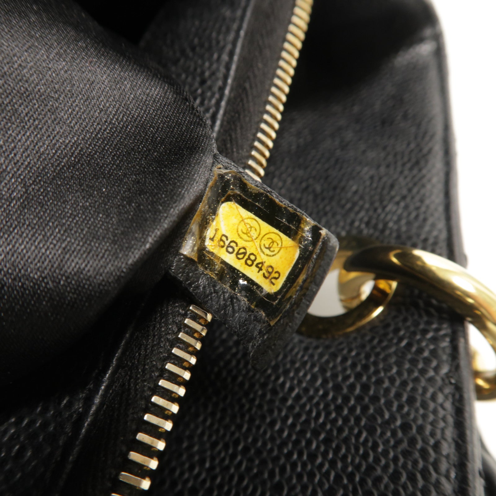 CHANEL 牛皮皮革GST鏈帶肩背袋