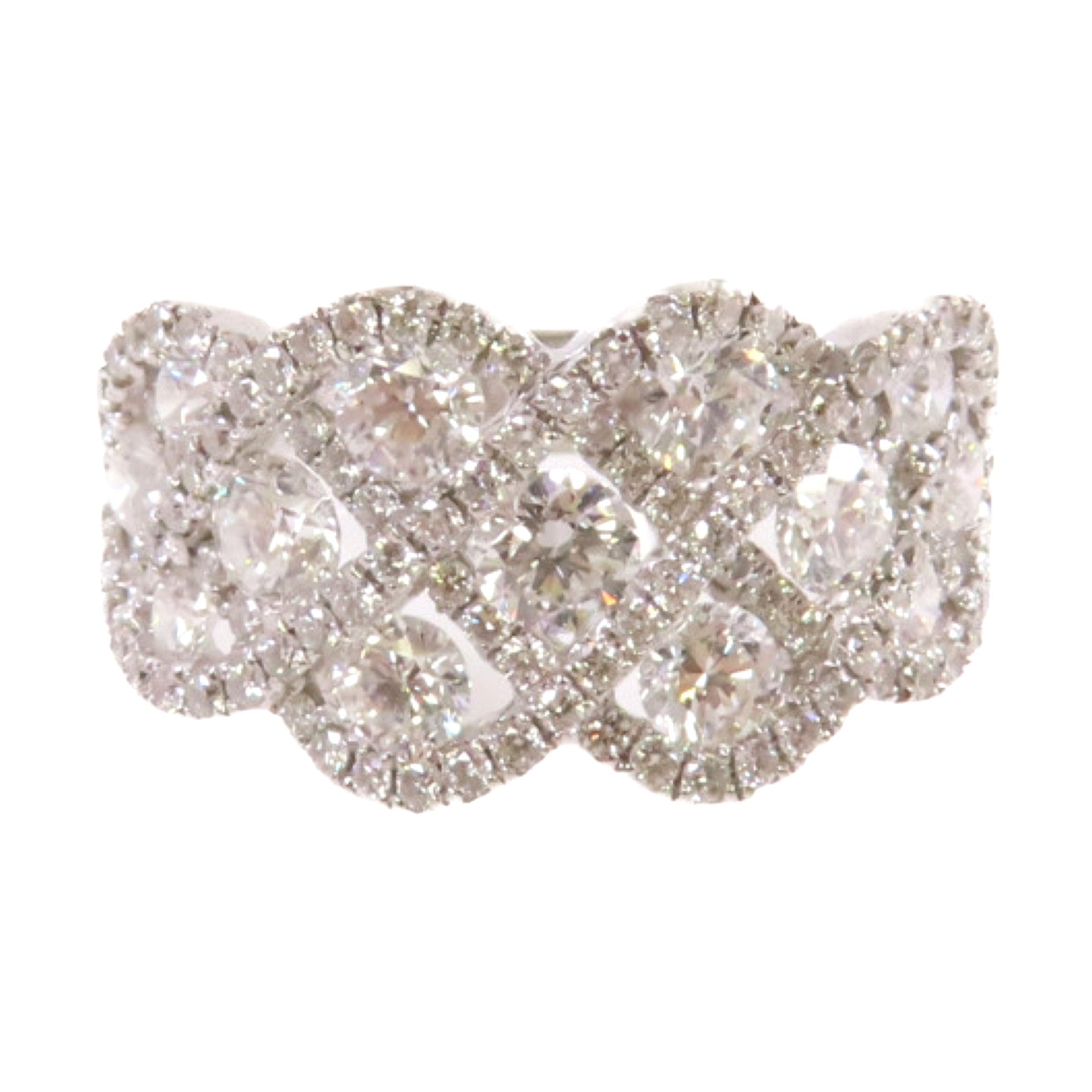 JEWELRY 18K白金/1.82ct鑽石Diamond Ring戒指US#5.5
