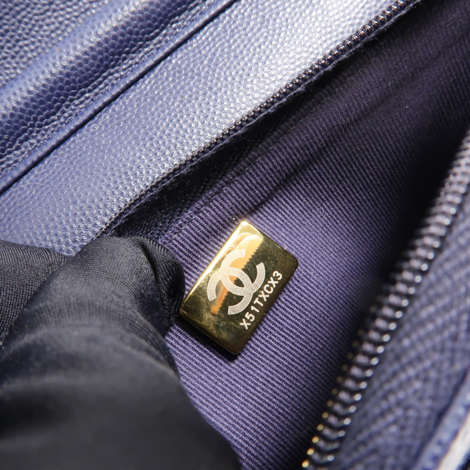CHANEL 牛皮皮革WOC Wallet On Chain鏈帶肩背袋