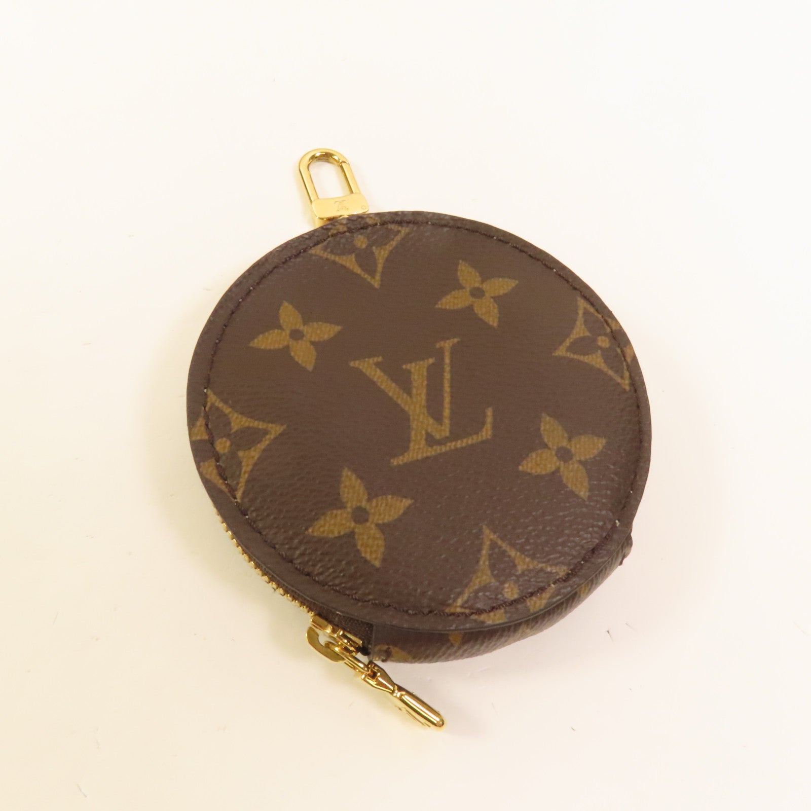 LOUIS VUITTON Monogram Multi Pochette Accessoires金扣手挽肩背兩用袋棕色