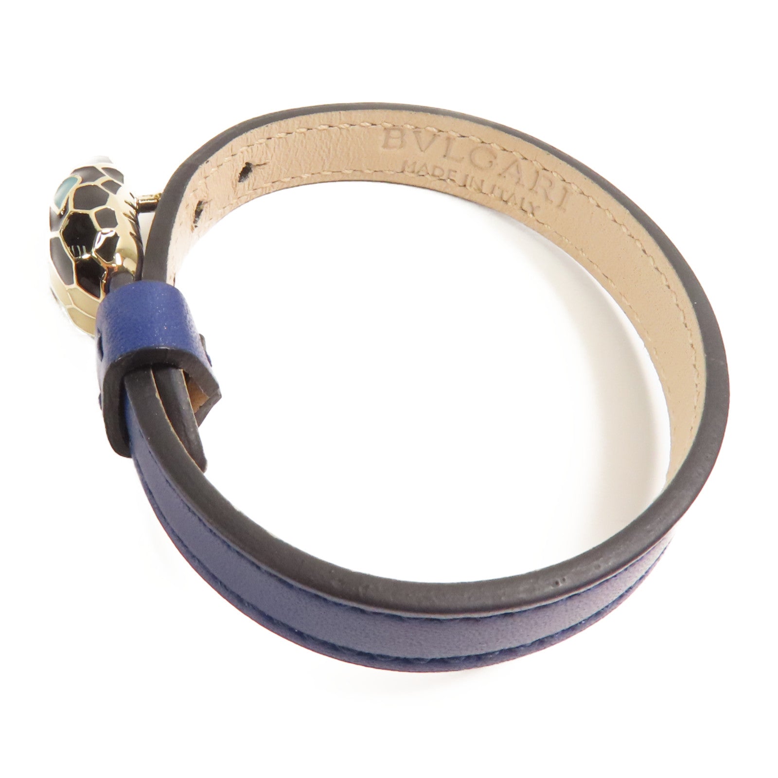 BVLGARI 牛皮皮革Serpenti Forever Bracelet手鏈
