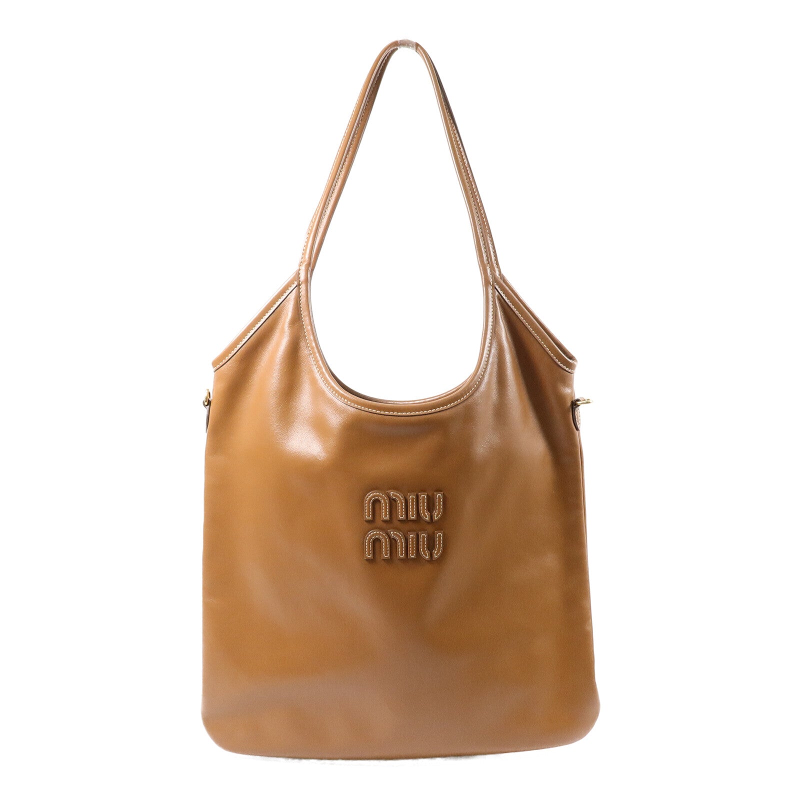 Miu Miu 牛皮皮革Ivy Tote手挽袋