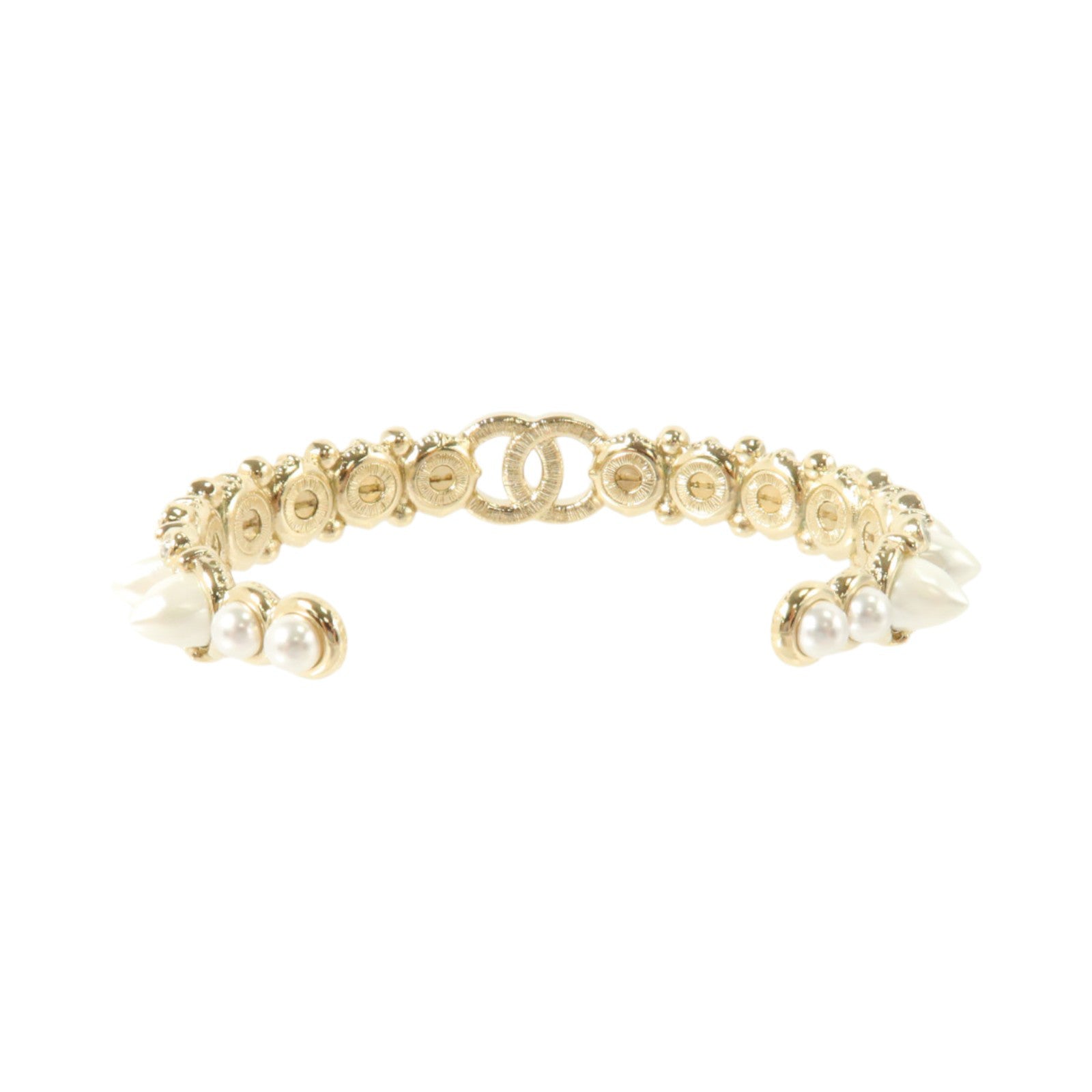 CHANEL 金屬/PVC Bangle手鐲