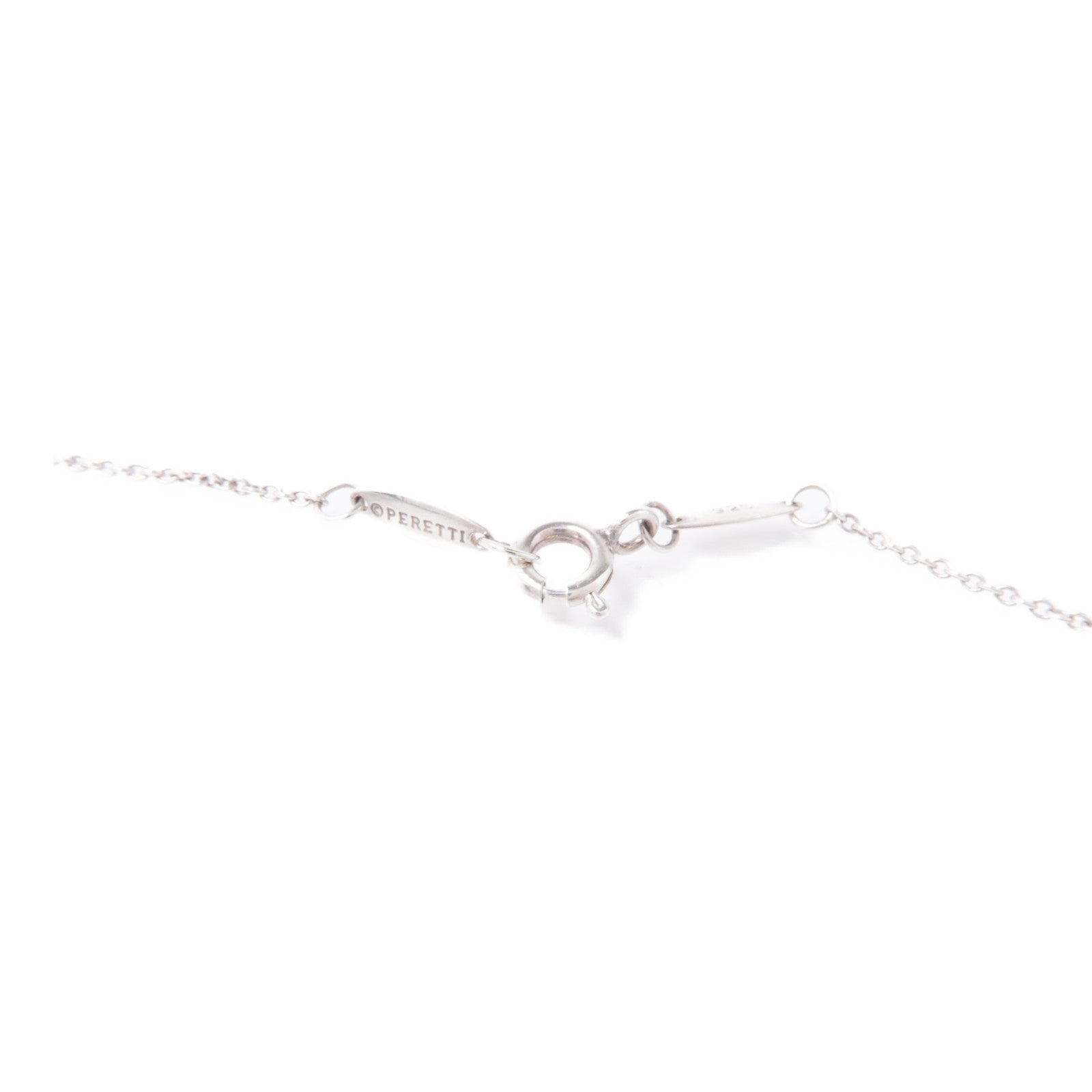 TIFFANY＆CO 925純銀Heart Necklace項鍊