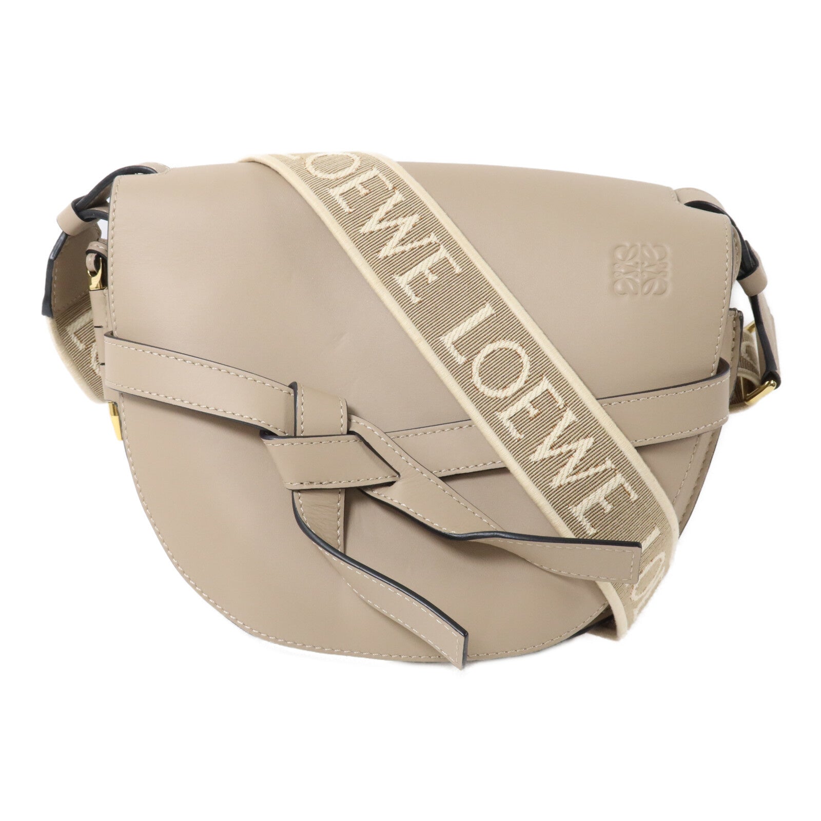 LOEWE 牛皮皮革Gate Small肩背袋