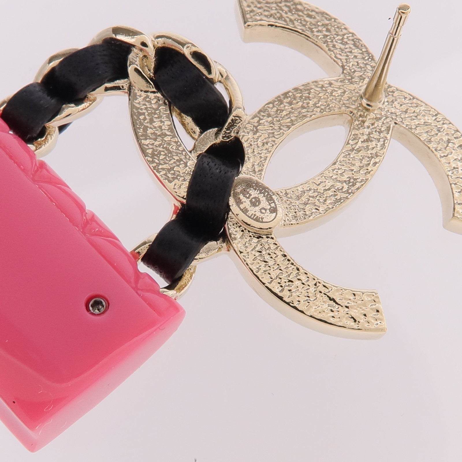 CHANEL 金屬/PVC/皮革Earrings耳環