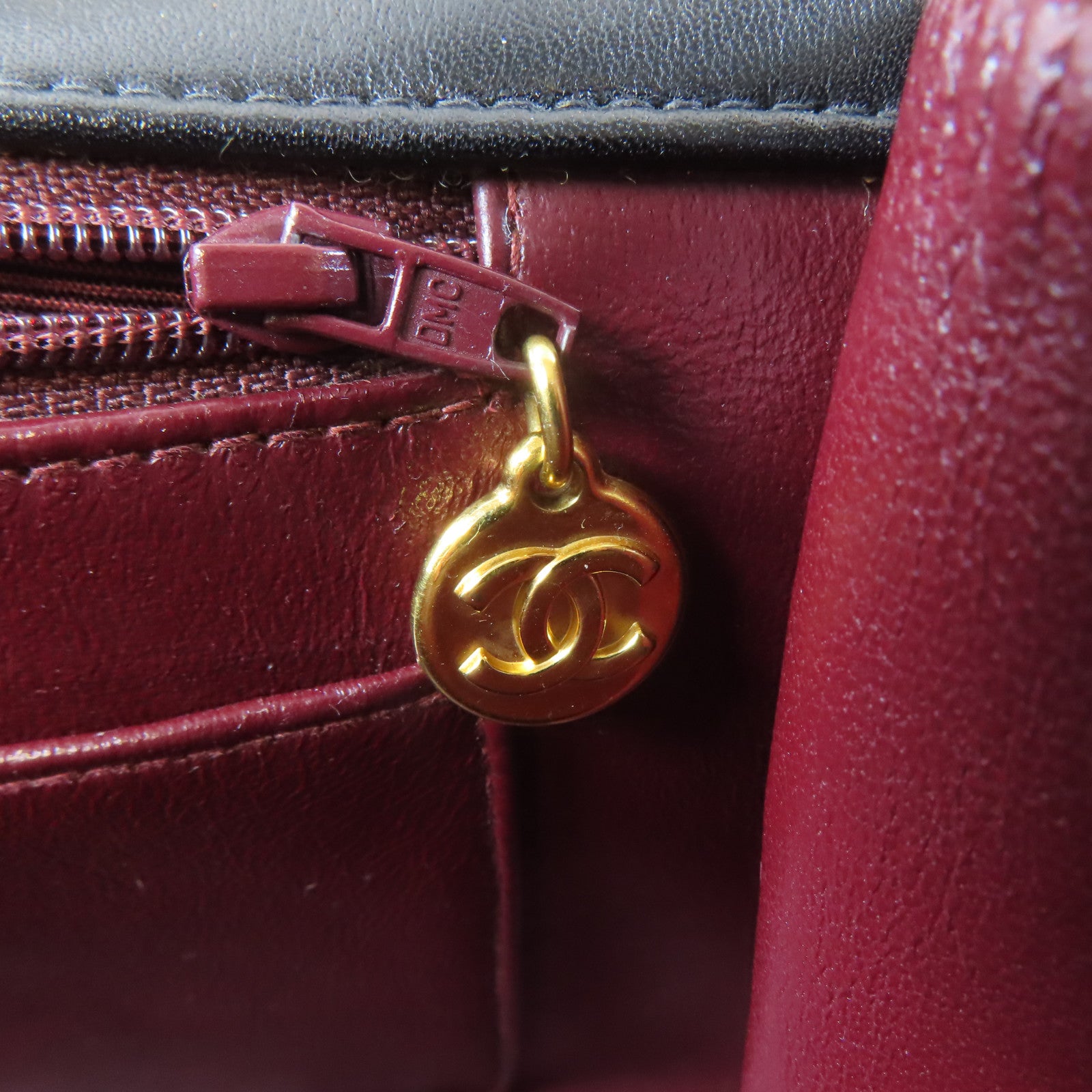 CHANEL 【激減優惠】菱格牛皮皮革Vintage Classic Flap Bag金扣鏈帶肩背袋黑色