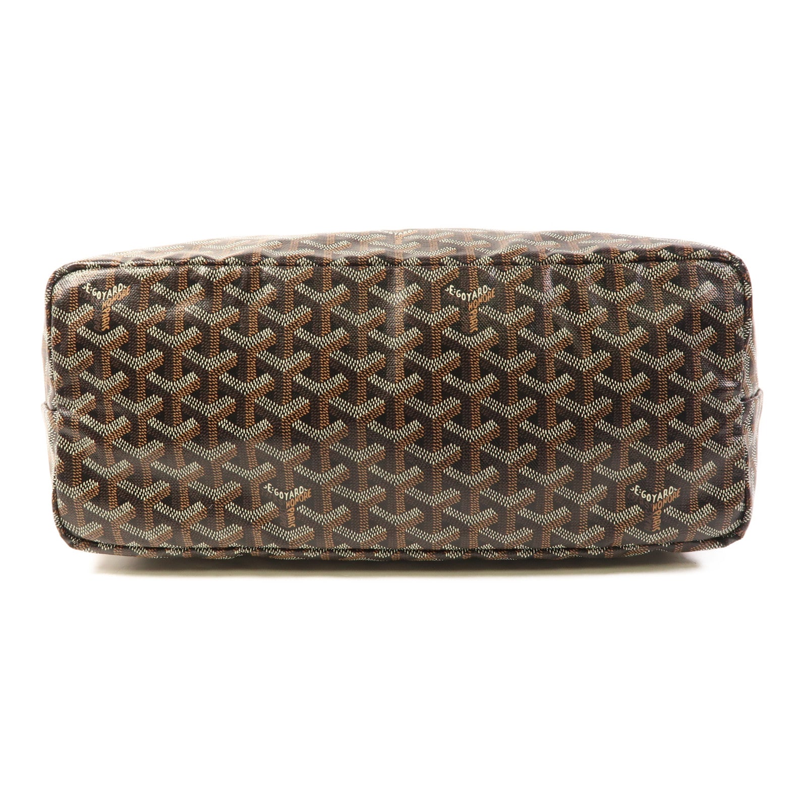 GOYARD 塗層帆布Saint Louis PM銀扣手挽袋