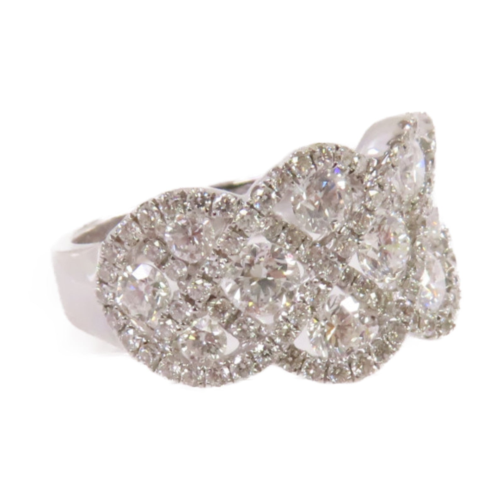 JEWELRY 18K白金/1.82ct鑽石Diamond Ring戒指US#5.5