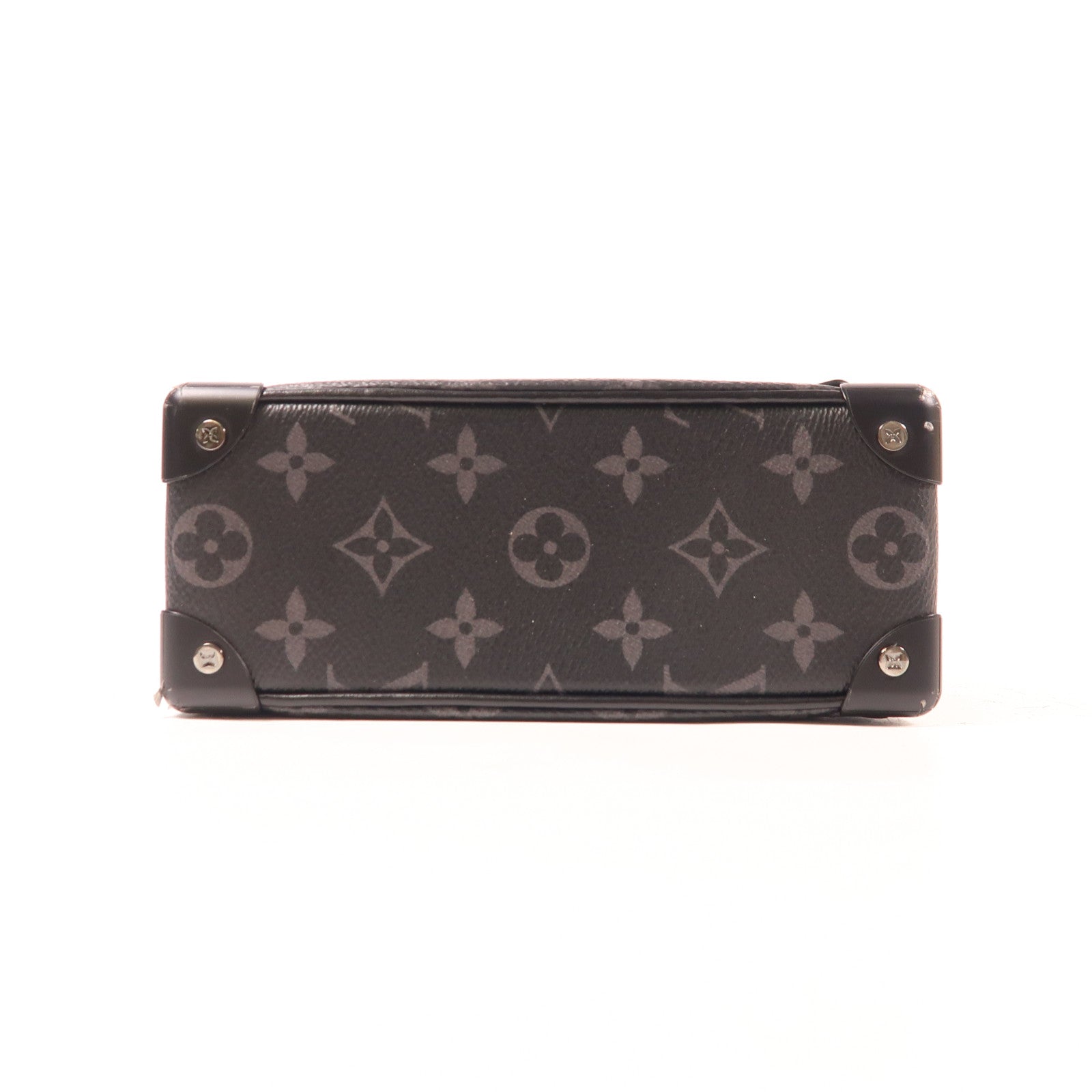 LOUIS VUITTON Monogram Eclipse Mini Soft Trunk肩背袋