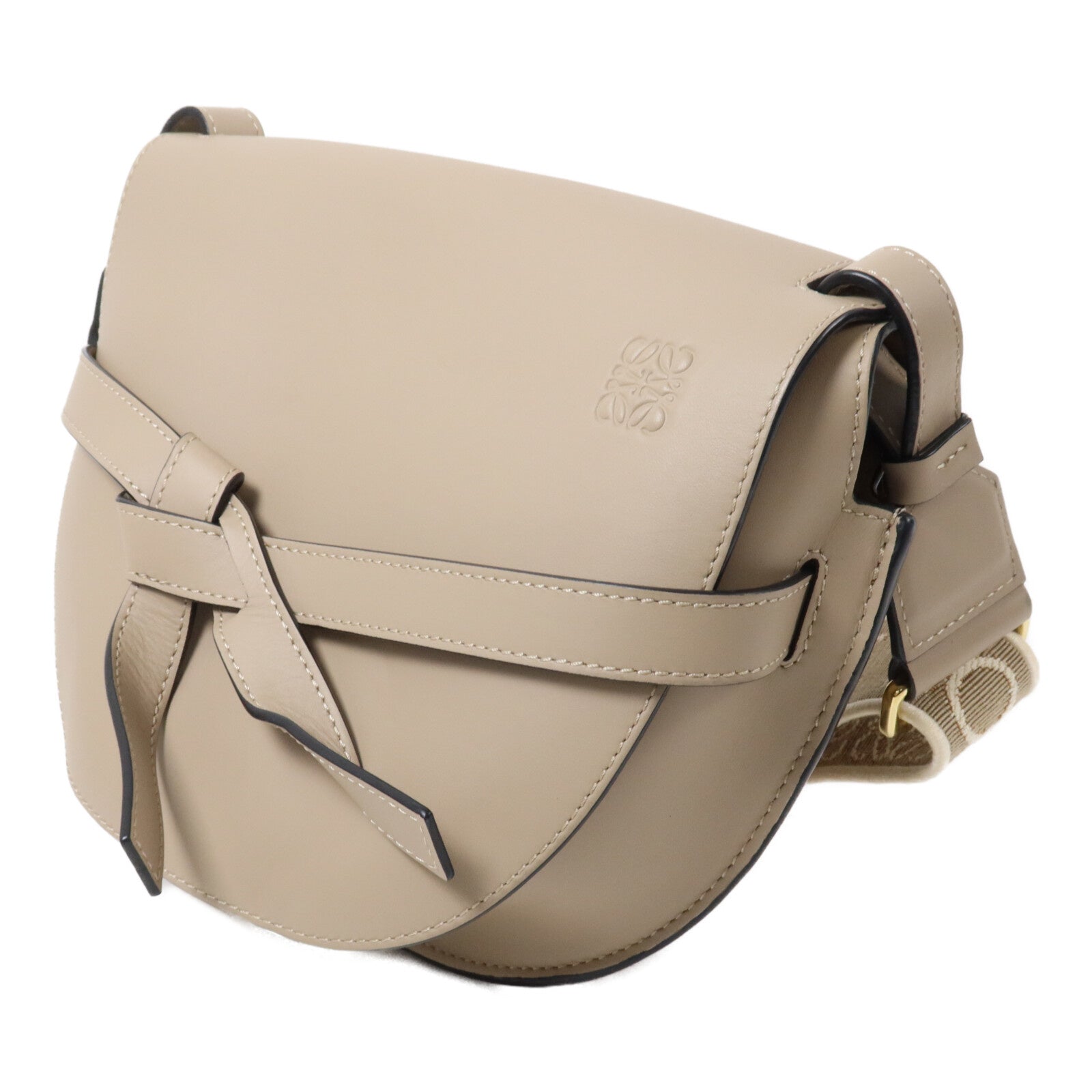 LOEWE 牛皮皮革Gate Small肩背袋