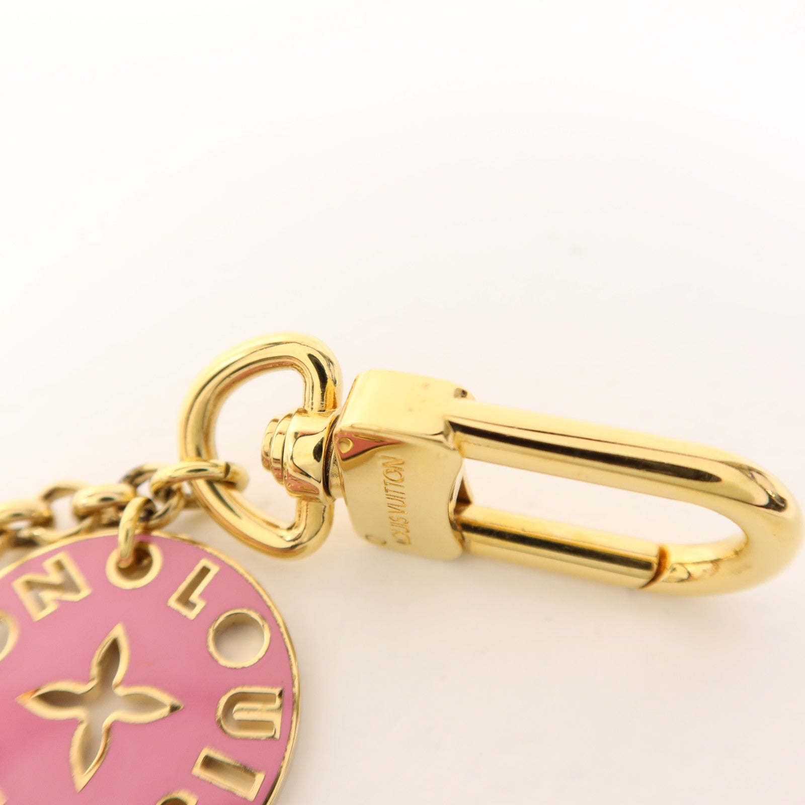 LOUIS VUITTON 金屬Charm金扣鎖匙扣
