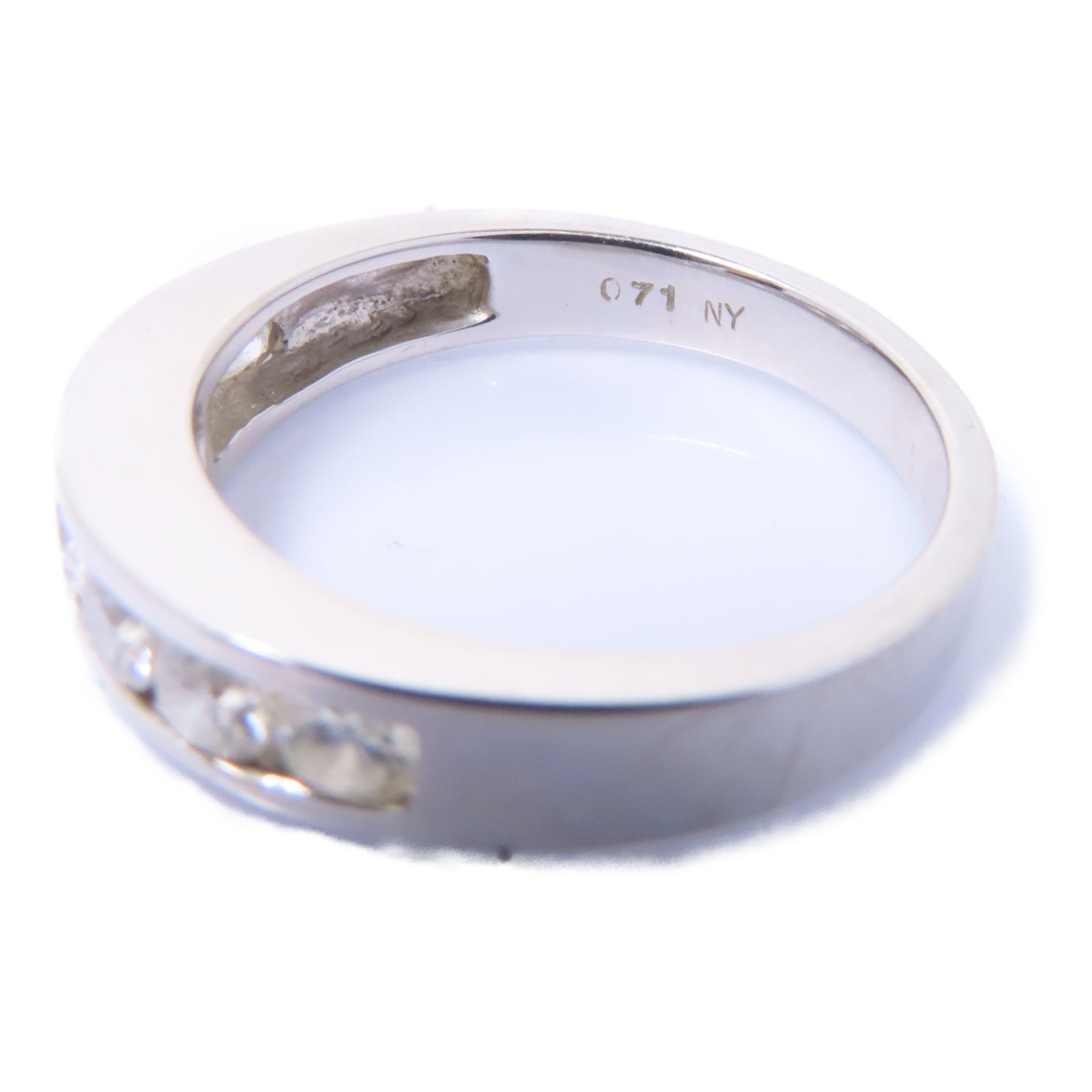 JEWELRY 18K白金Diamond Ring 0.71ct鑽石戒指US#6.5
